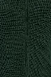 YOURS Plus Size Dark Green Essential Knitted Jumper | Yours Clothing 5