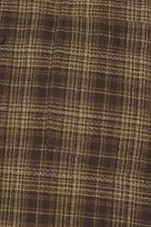 BadRhino Big & Tall Brown Check Stripe Short Sleeve Shirt | BadRhino 3