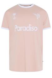 KAM Big & Tall Pink 'Paradiso' T-Shirt