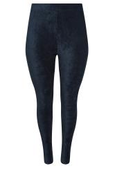 YOURS Plus Size Navy Blue Cord Leggings | Yours Clothing 5