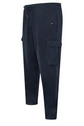 BadRhino Big & Tall Navy Blue Cargo Joggers | BadRhino 7