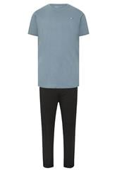 BadRhino Big & Tall Petrol Blue Lounge Trouser & T-Shirt Set