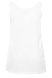 White Vest Top | Yours Clothing 7
