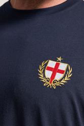 BadRhino Big & Tall Navy Blue England Crest T-Shirt | BadRhino 4