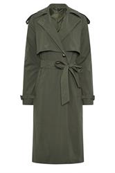 LTS Tall Women's Khaki Green Trench Coat | Long Tall Sally 5