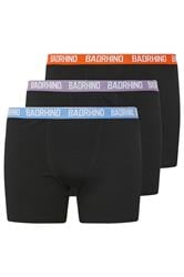 BadRhino Big & Tall 3 PACK Black Boxers | BadRhino 1