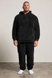 BadRhino Big & Tall Black Fleece Lounge Set | BadRhino 1