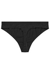 YOURSET 5 PACK Plus Size Black Candy Cane Thongs | Yours Clothing 4