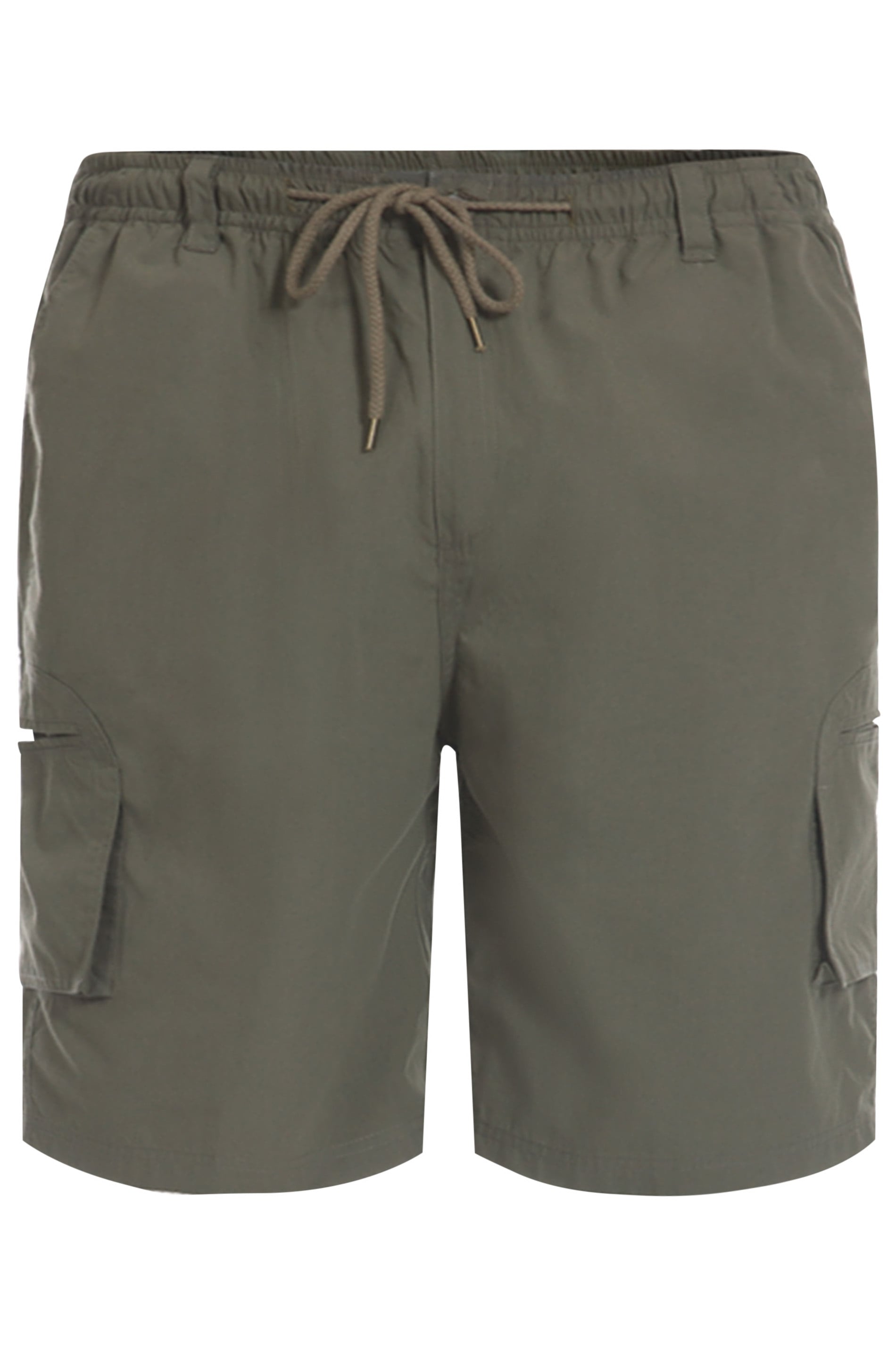 D555 Khaki Green Cargo Shorts | BadRhino 4