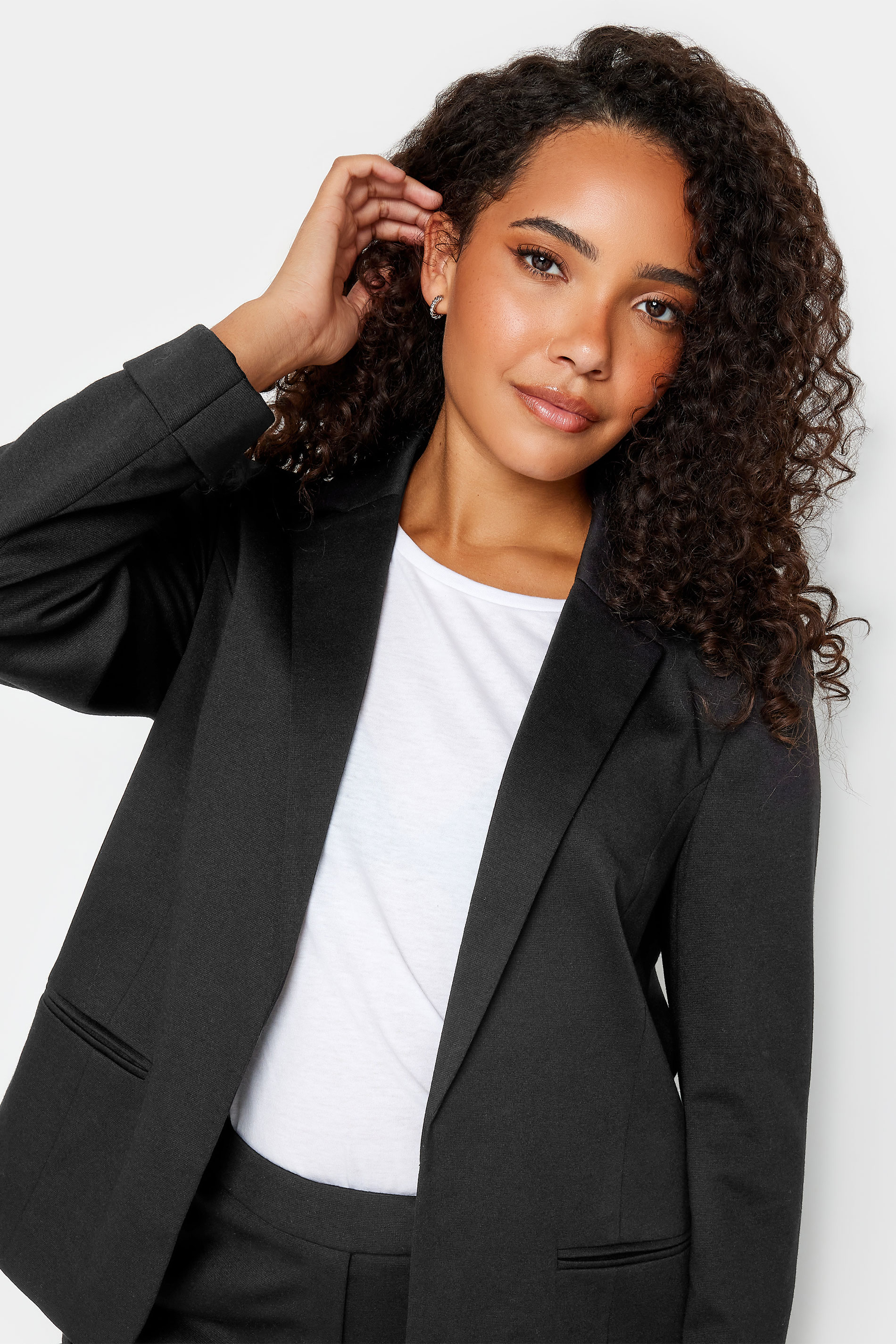 M&Co Black Ponte Blazer | M&Co 4
