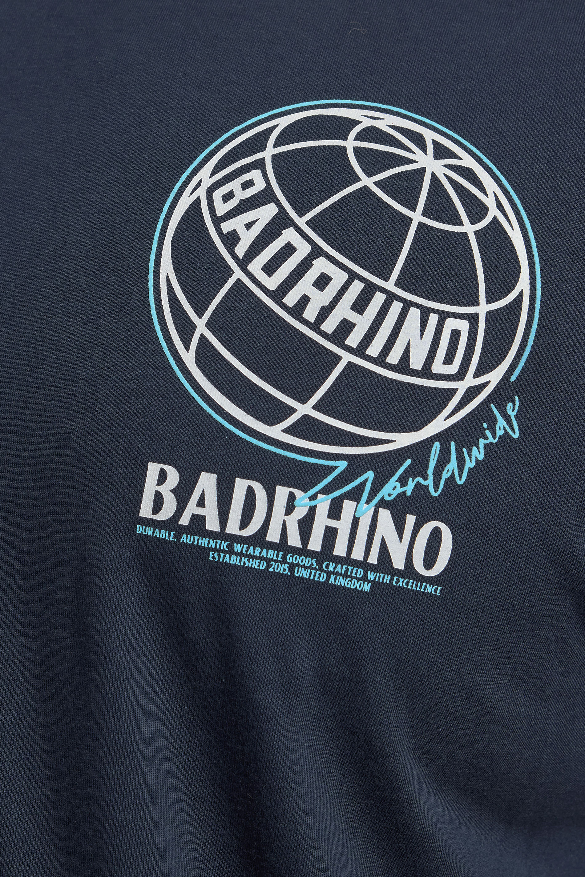 BadRhino Big & Tall 3 PACK Black & Navy Blue Worldwide Graphic T-Shirts | BadRhino 7