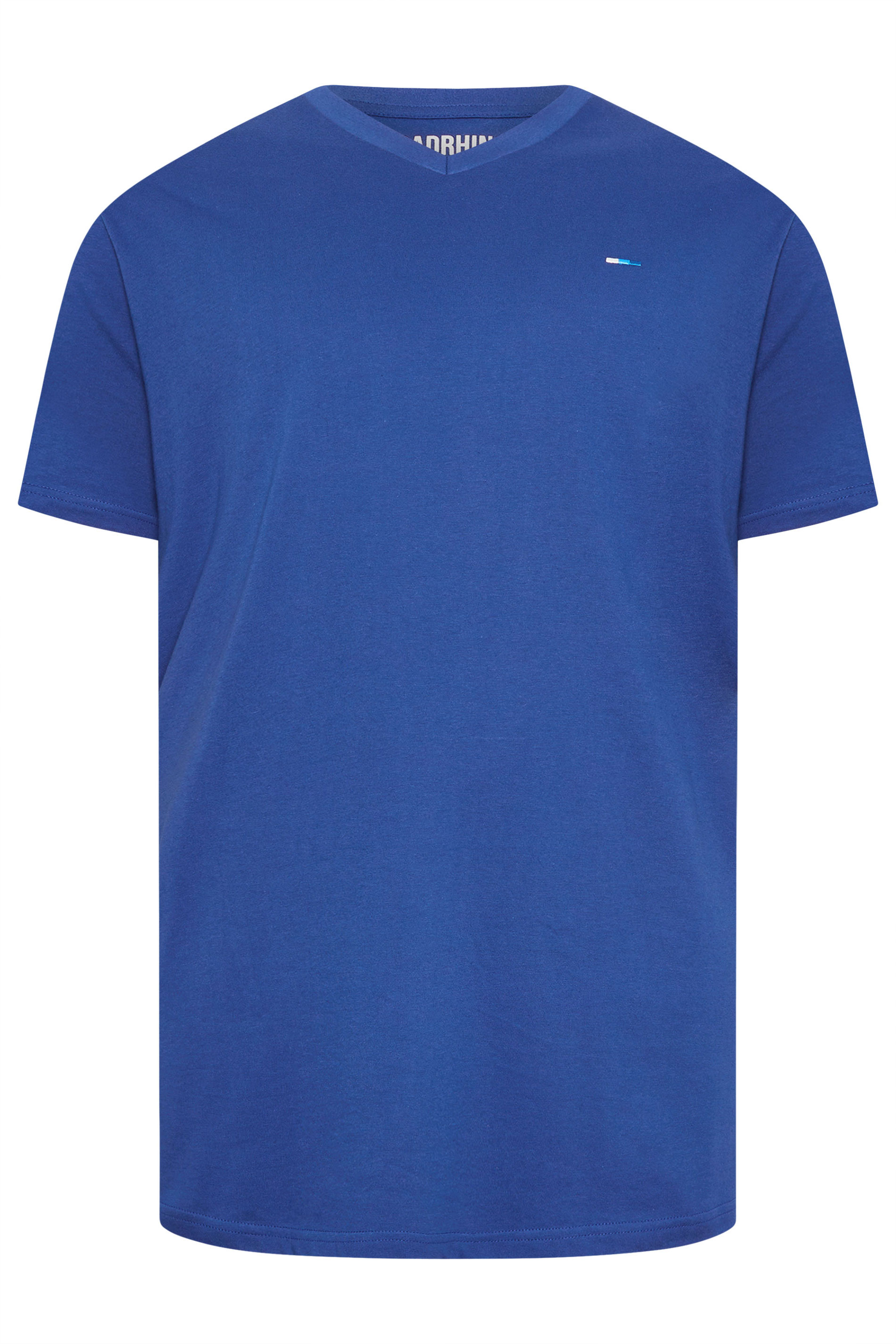BadRhino Big & Tall Black/Red/Green/Blue/Navy Blue 5 Pack V-Neck T-Shirts | BadRhino 11