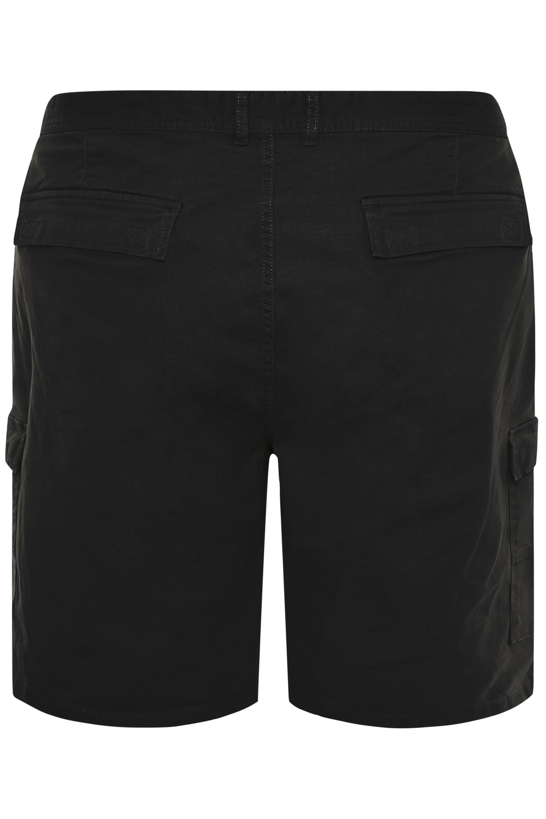 BadRhino Black Stretch Cargo Shorts | BadRhino 8