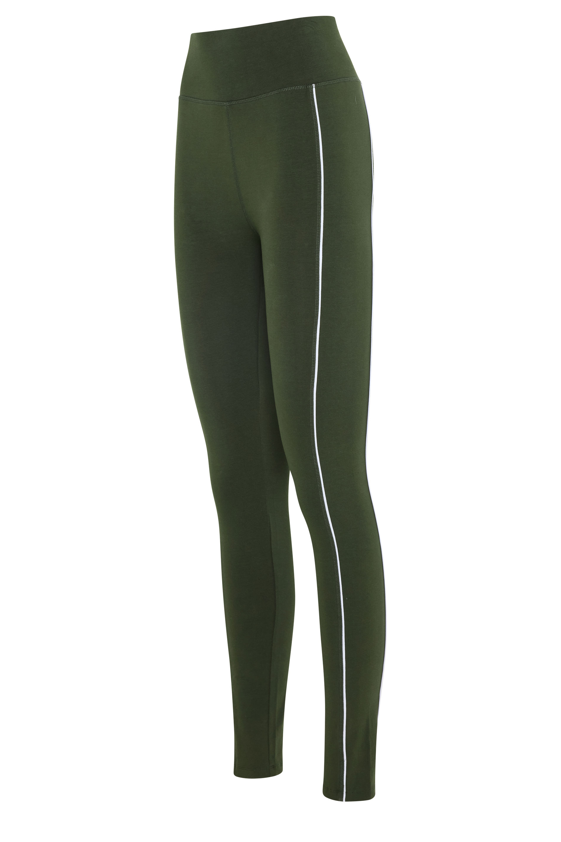 LTS Tall Women's Olive Green Active Piped Leggings | Long Tall Sally 3