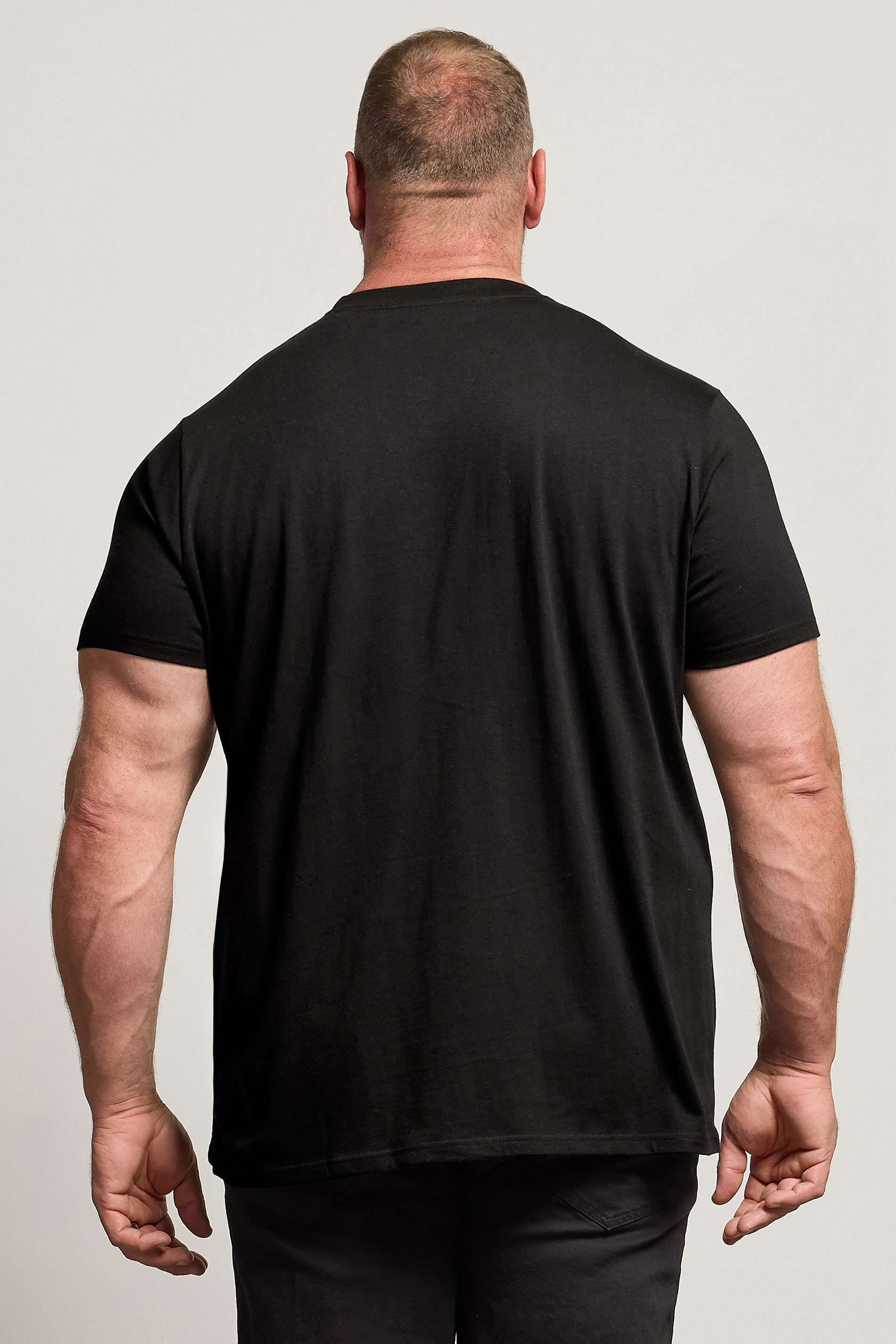 BadRhino Big & Tall Black Star Wars Graphic T-Shirt | BadRhino 2