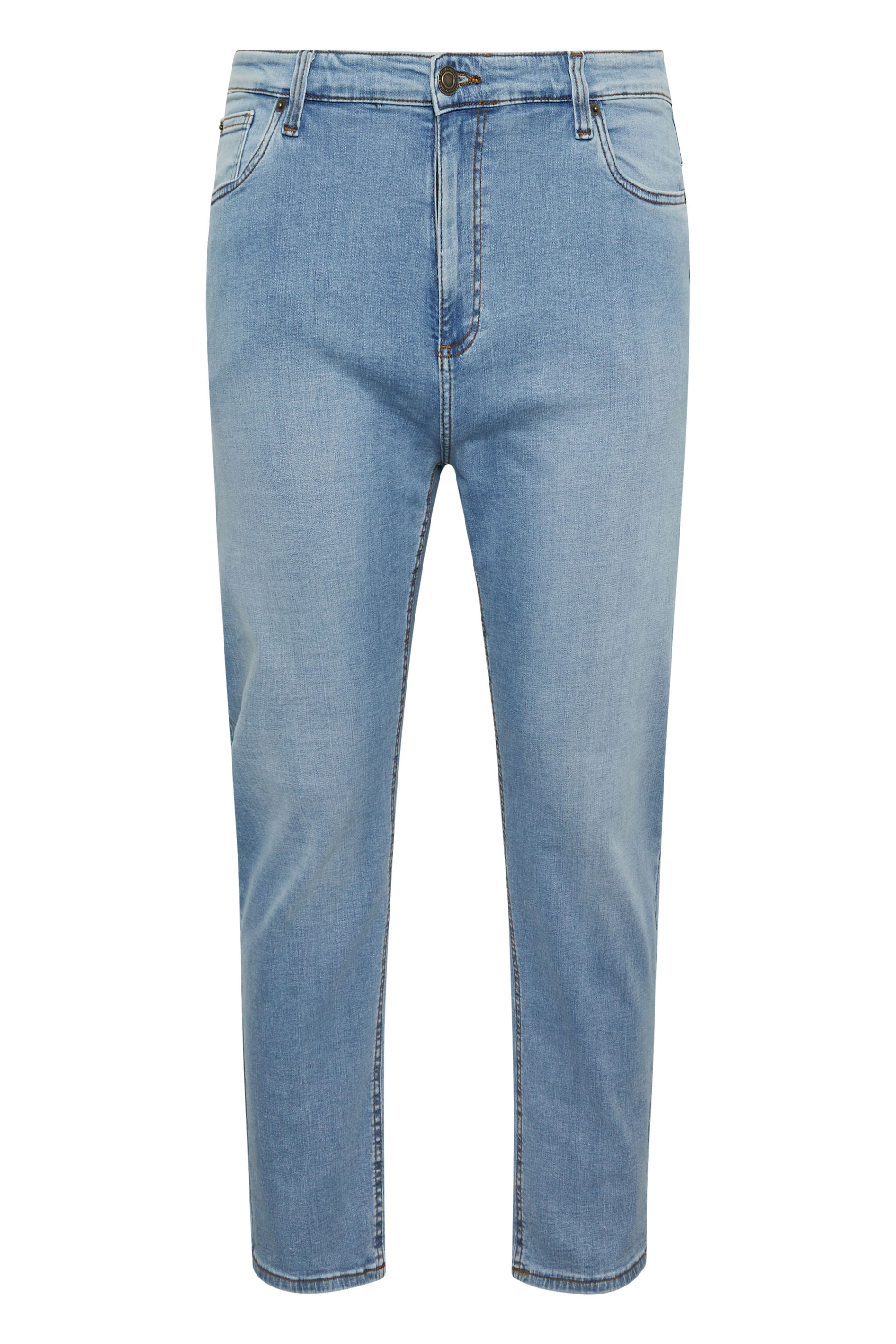 BadRhino Big & Tall Light Blue Stretch Jeans | BadRhino 5