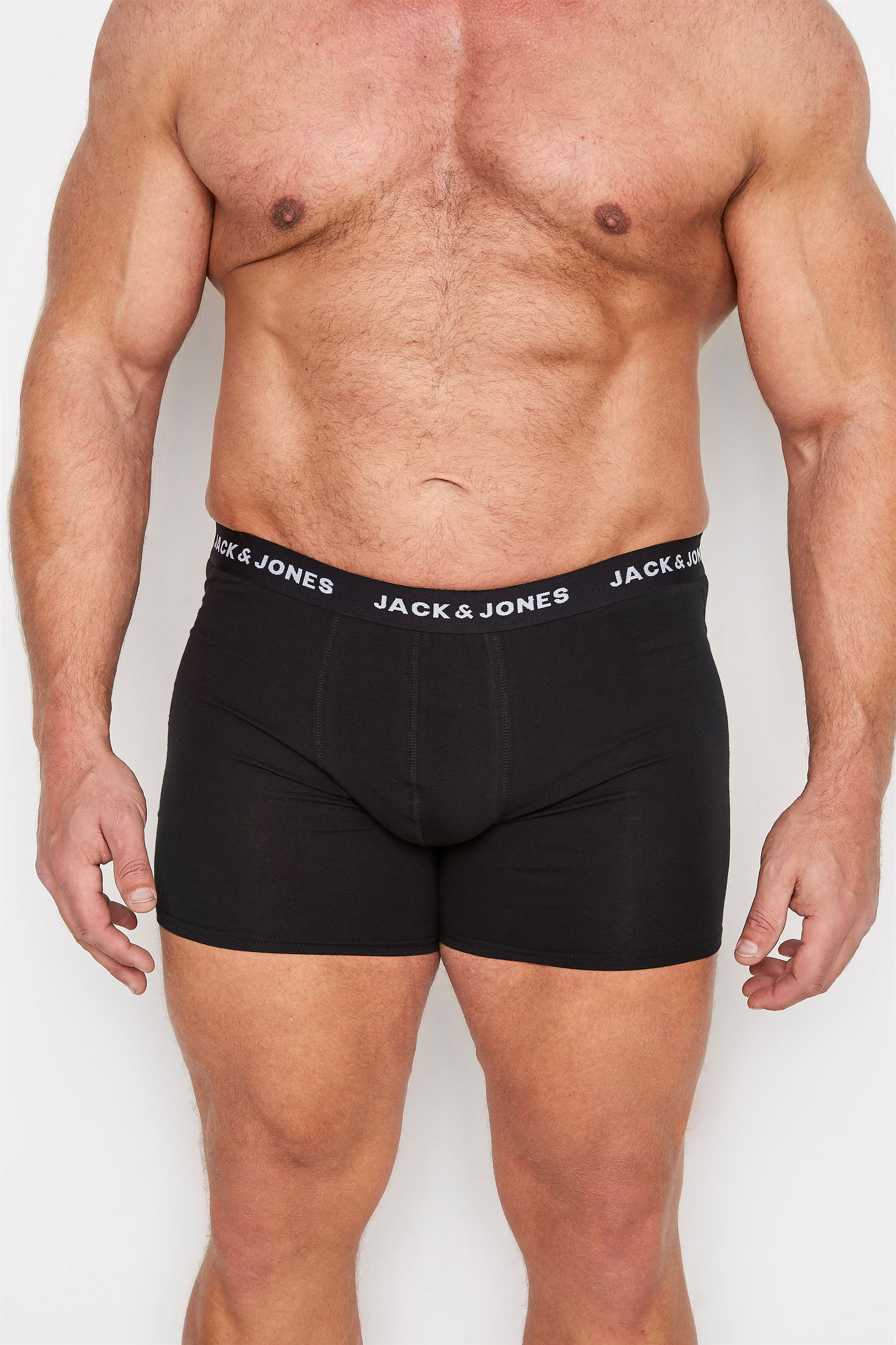 JACK & JONES 5 PACK Black Boxers | BadRhino 2