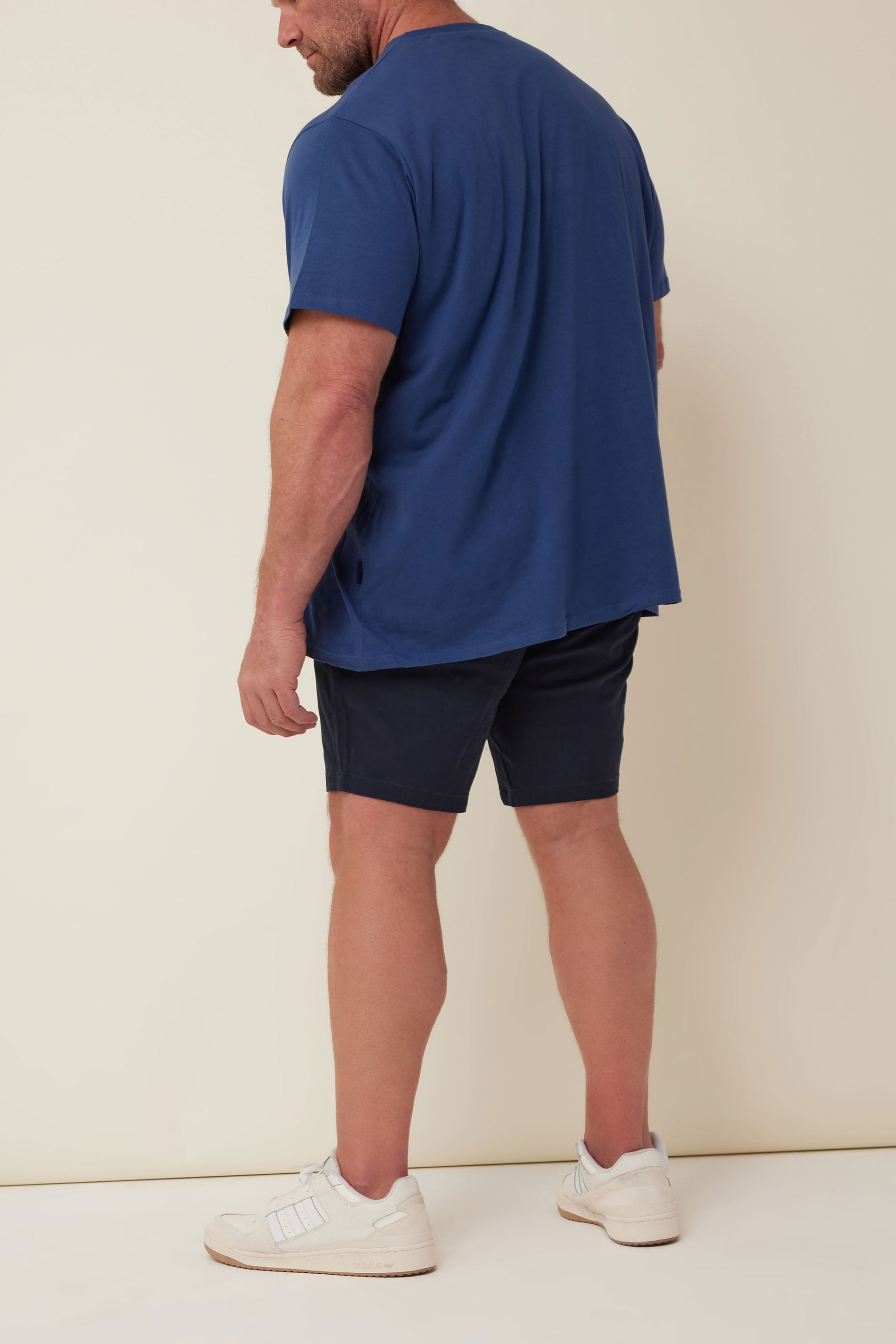 BadRhino Navy Blue Stretch Chino Shorts | BadRhino 2
