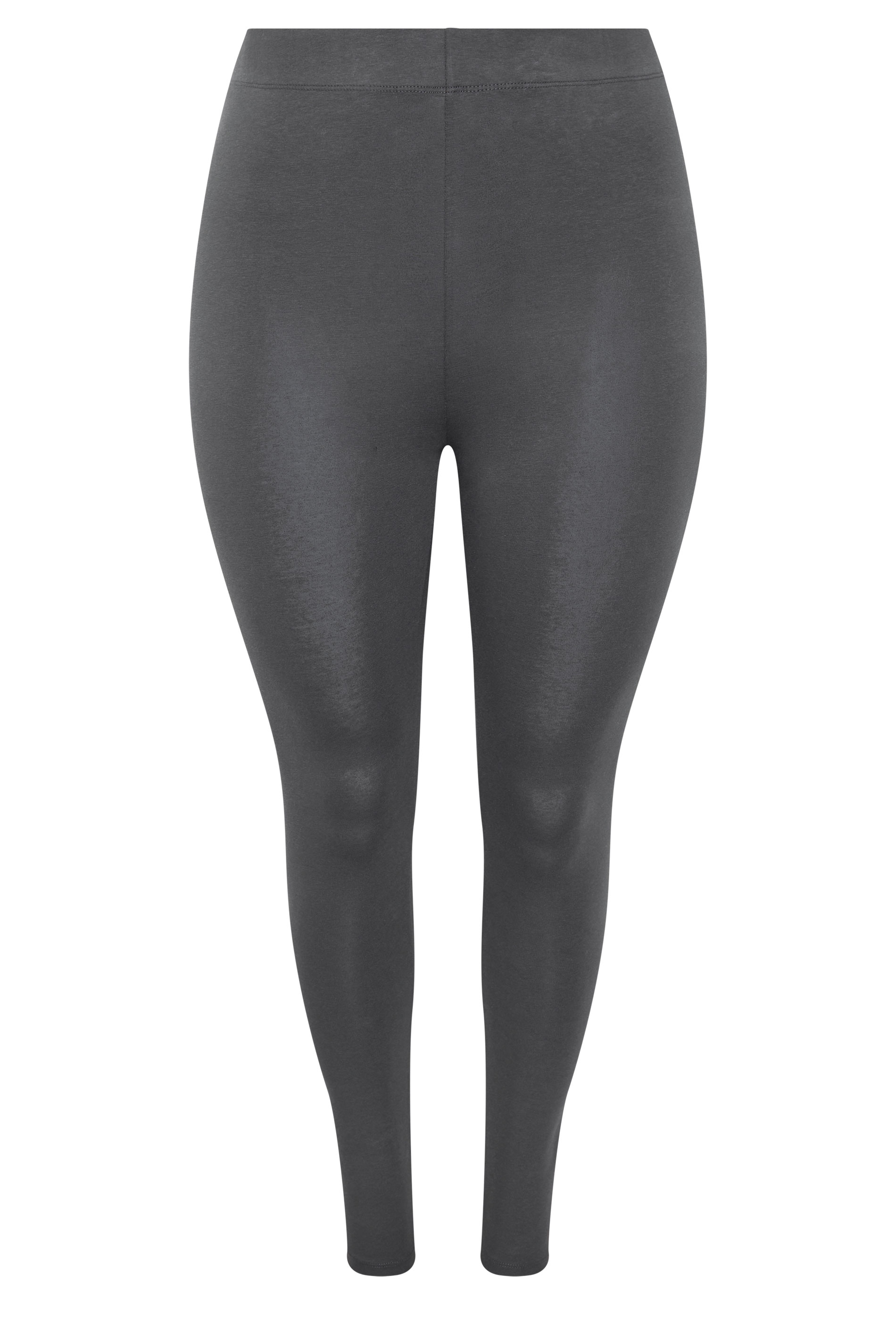 YOURS Plus Size Charcoal Grey Leggings | Yours Clothing 5