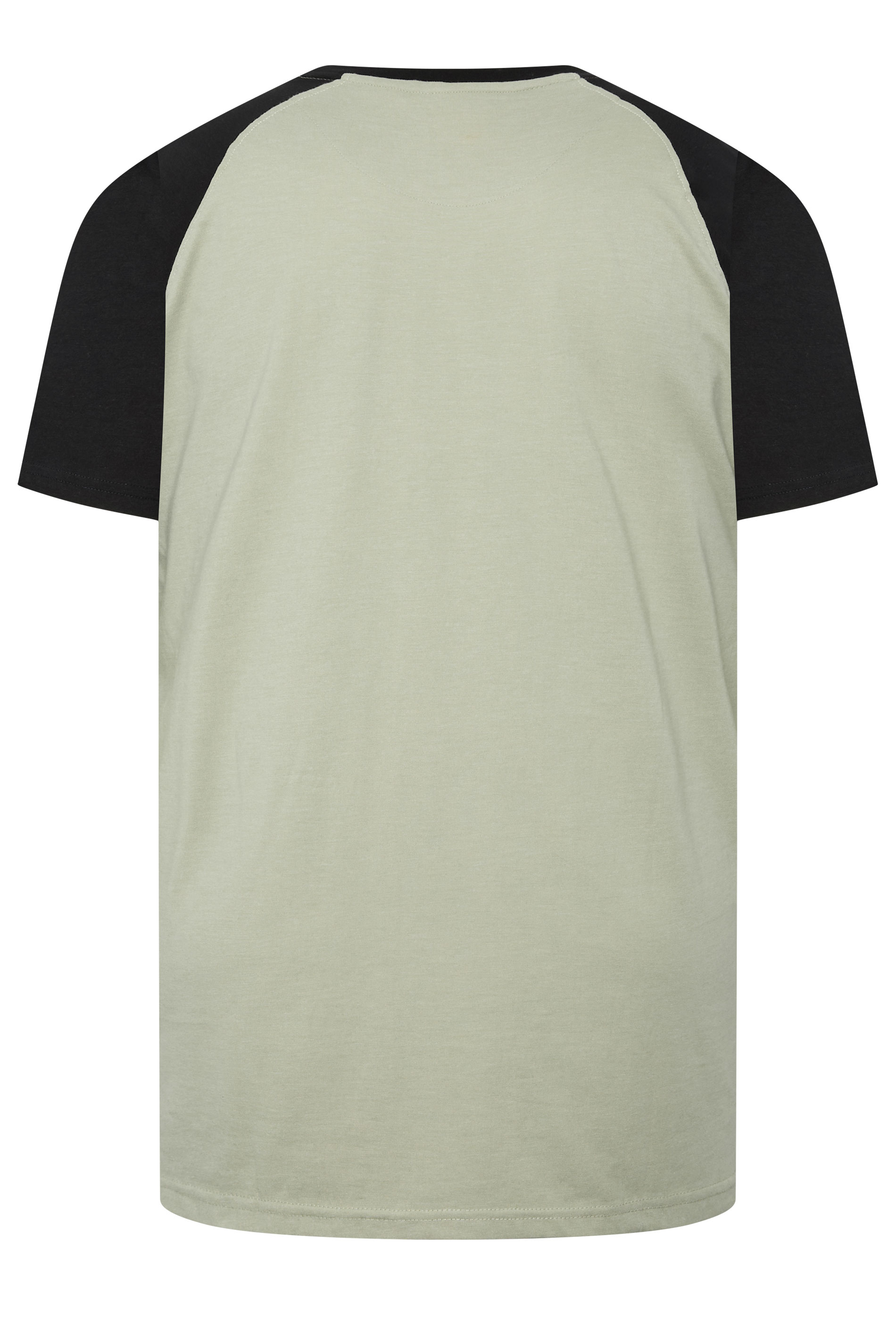 KAM Big & Tall Natural Brown 'Brooklyn' Raglan Tee | BadRhino 4