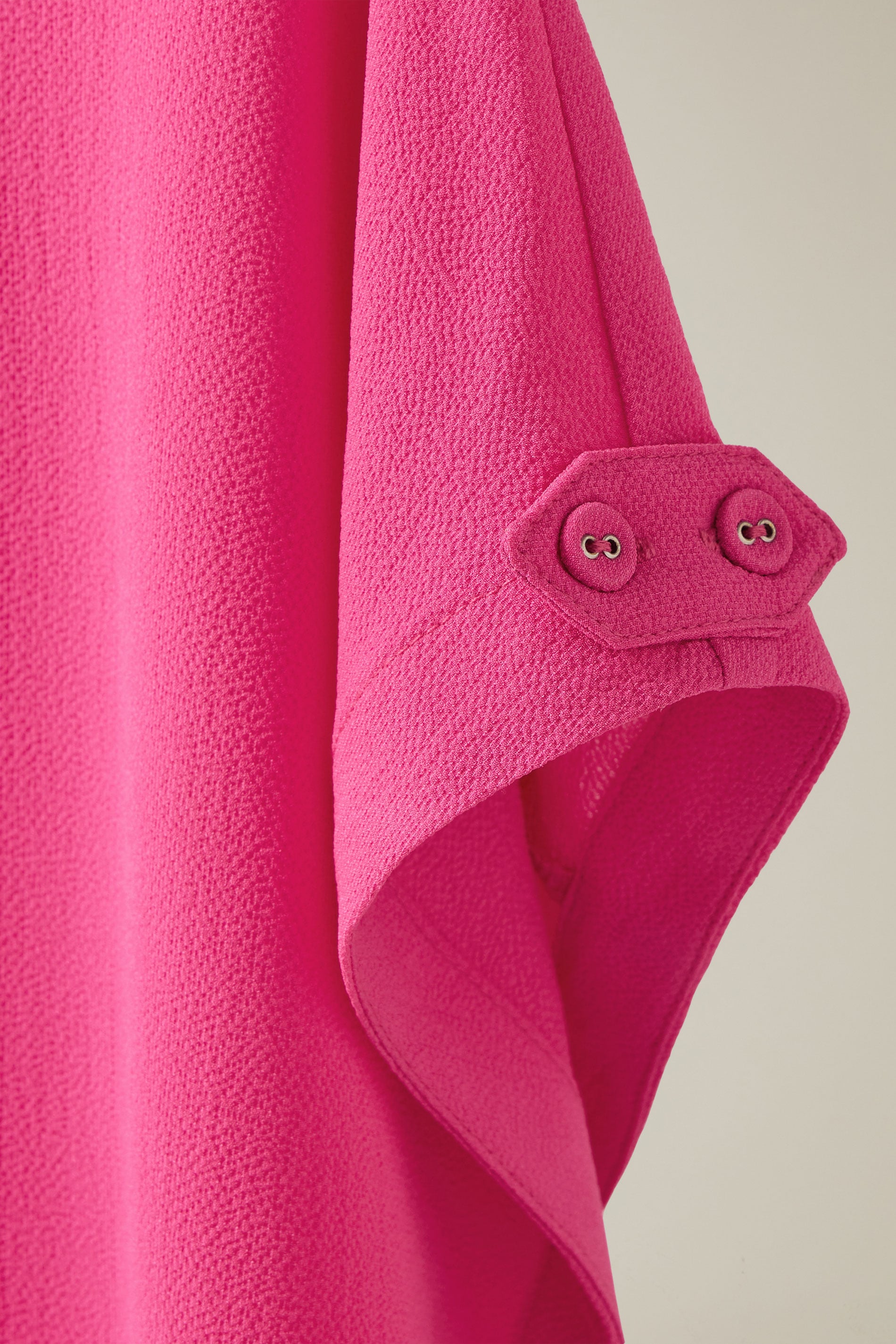 EVANS Plus Size Pink Button Sleeve Blouse | Evans 6
