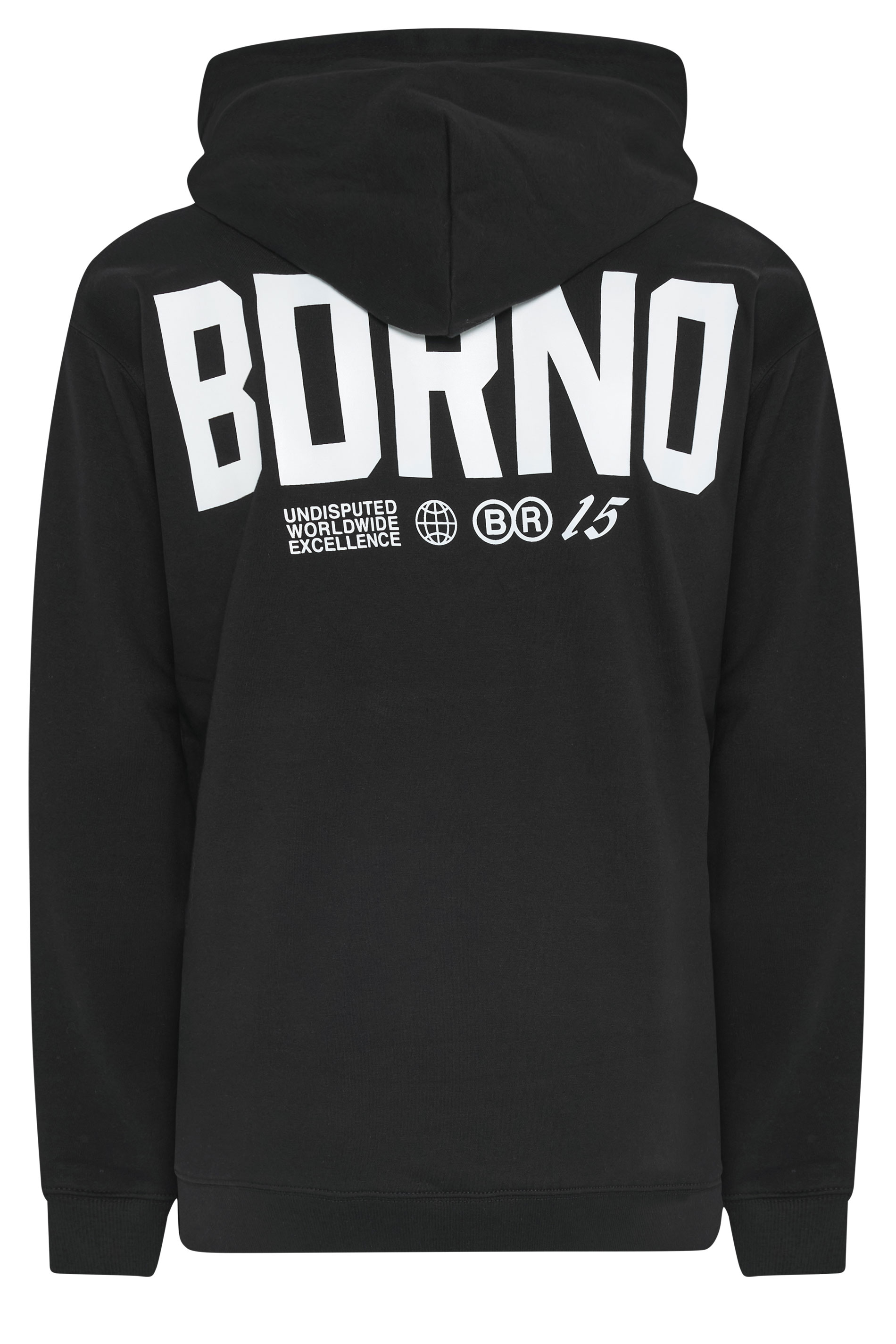 BadRhino Big & Tall Black Logo Hoodie | BadRhino 6