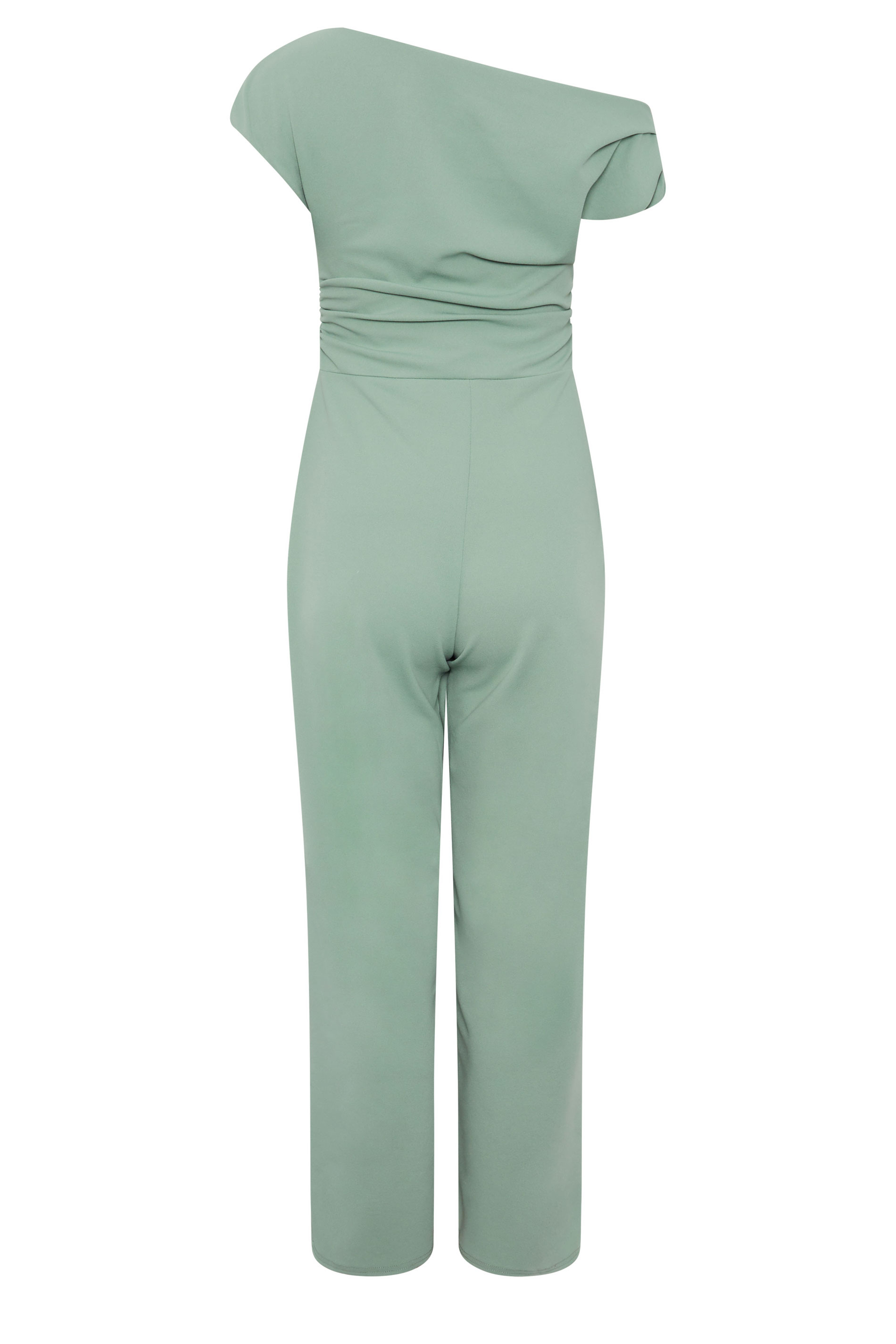 STAR Sage Green Wide Leg Draped Jumpsuit | StarBYJM 6
