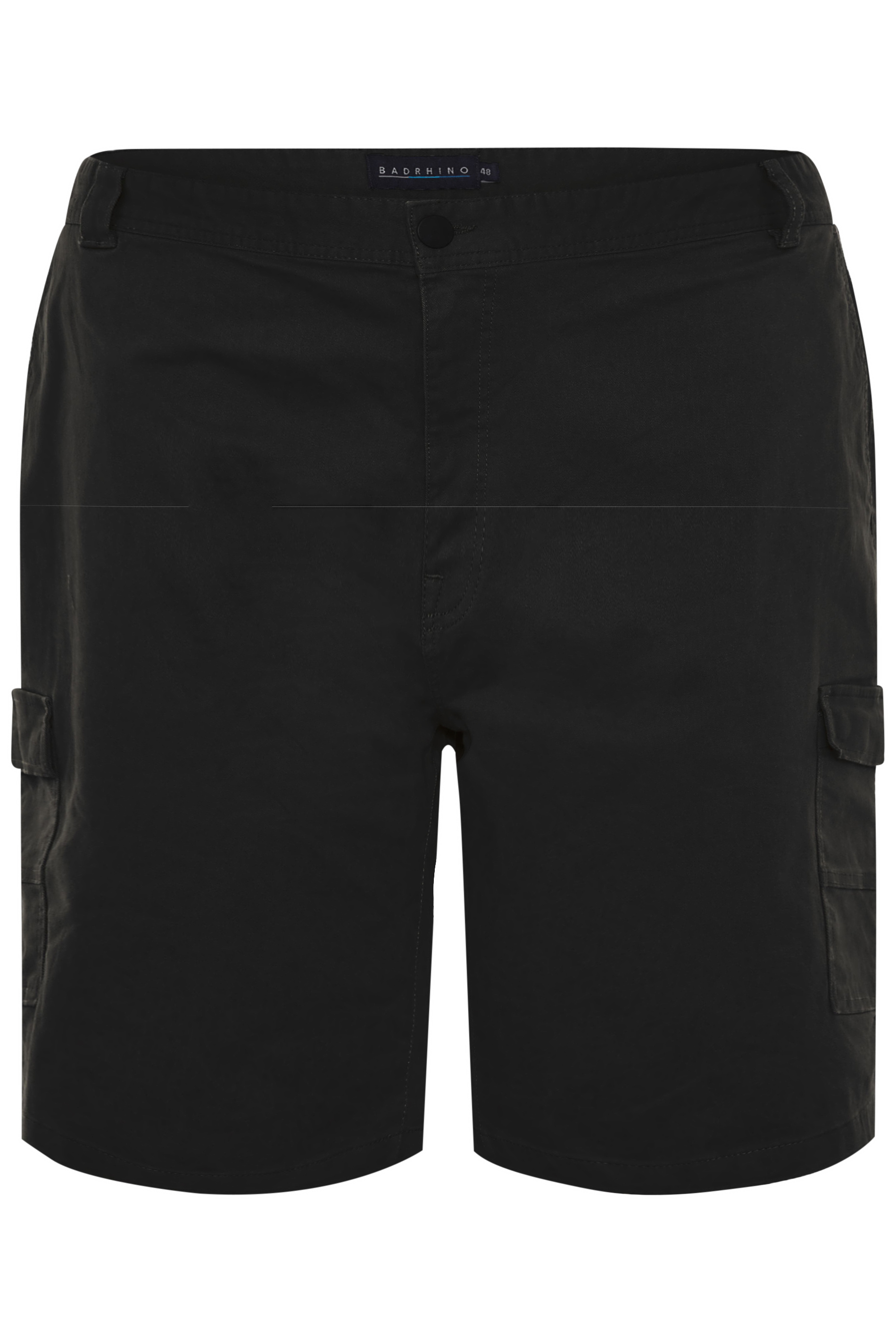 BadRhino Black Stretch Cargo Shorts | BadRhino 7