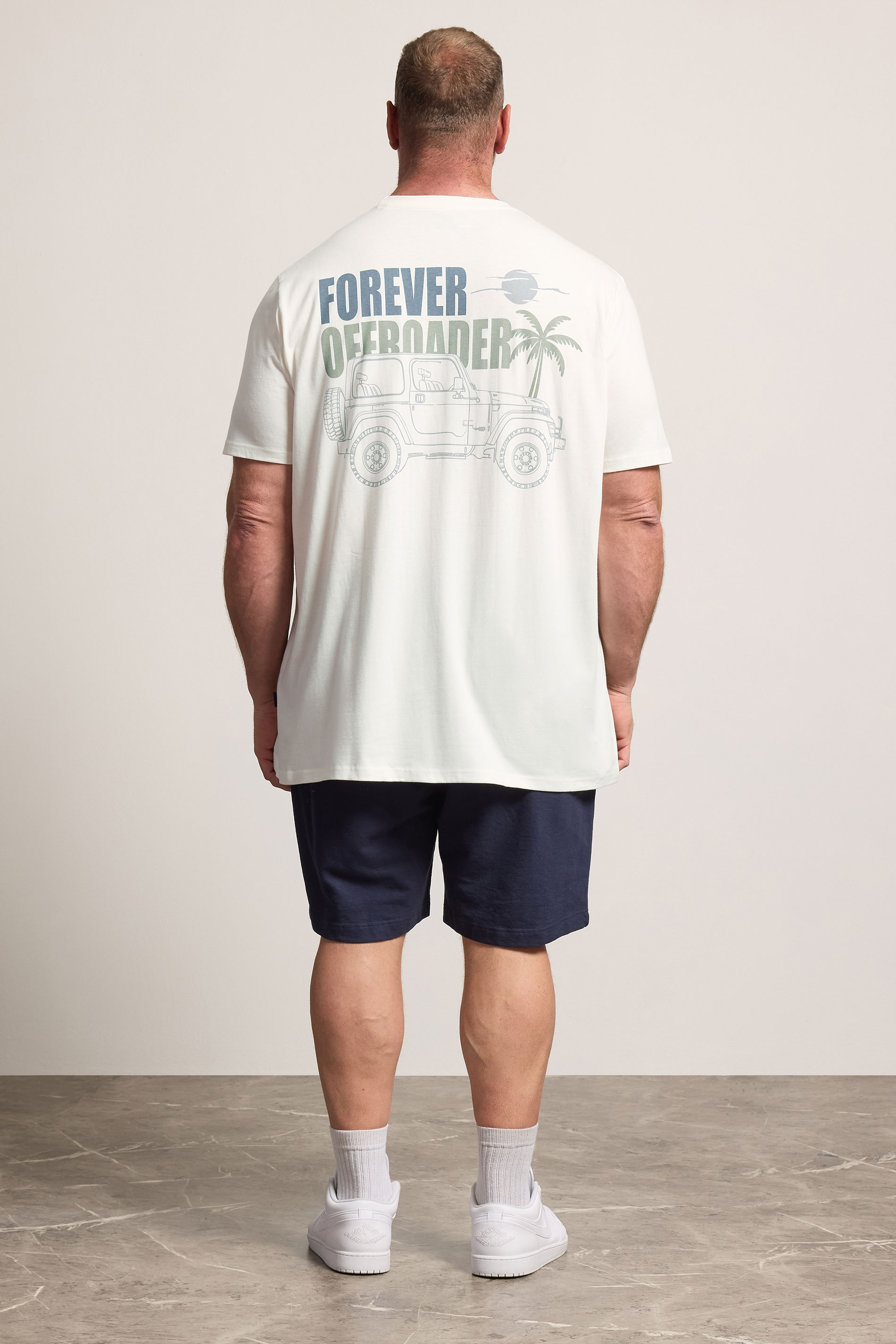 BadRhino White Extra Long 'Forever Off-Roader' Tee | BadRhino 2