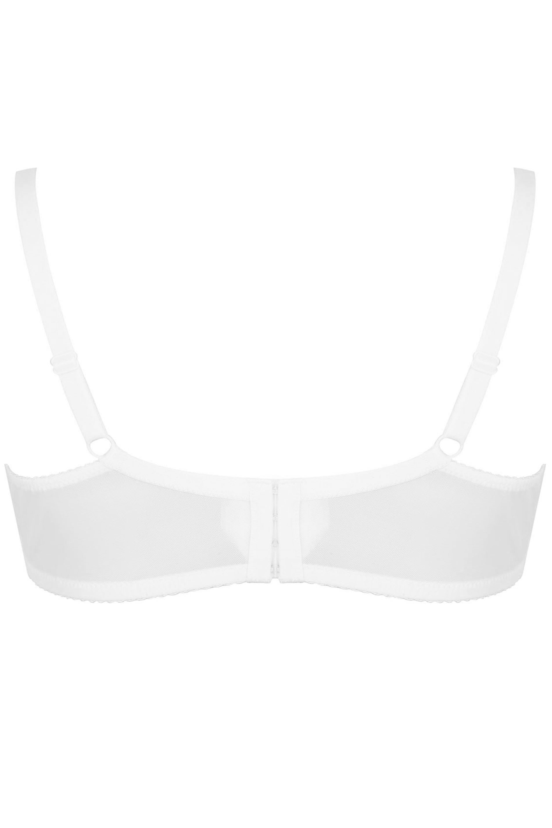 YOURS Plus Size White Moulded T-Shirt Underwired Bra | Yours Clothing  5