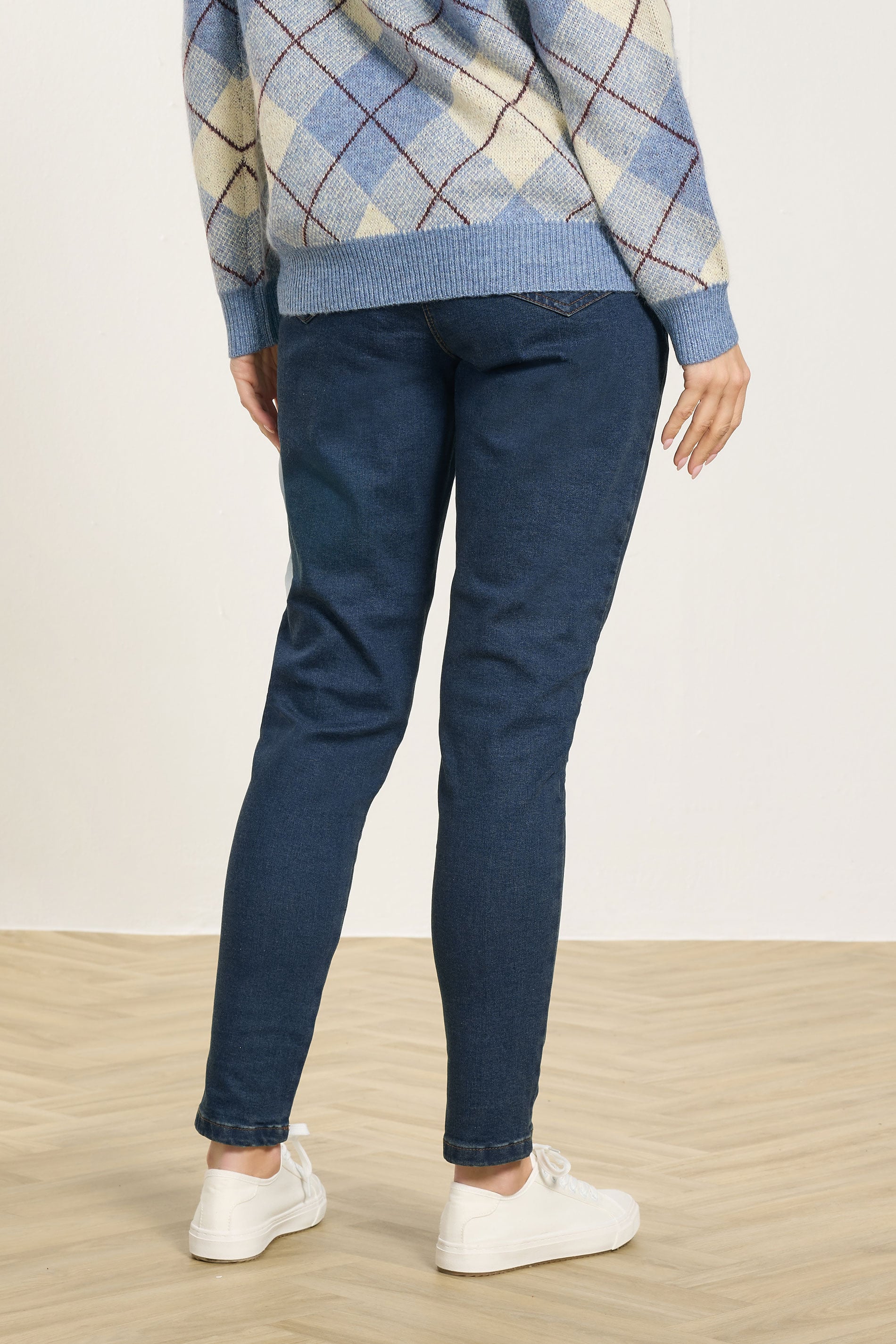 M&Co Indigo Blue Skinny Jeans | M&Co 4