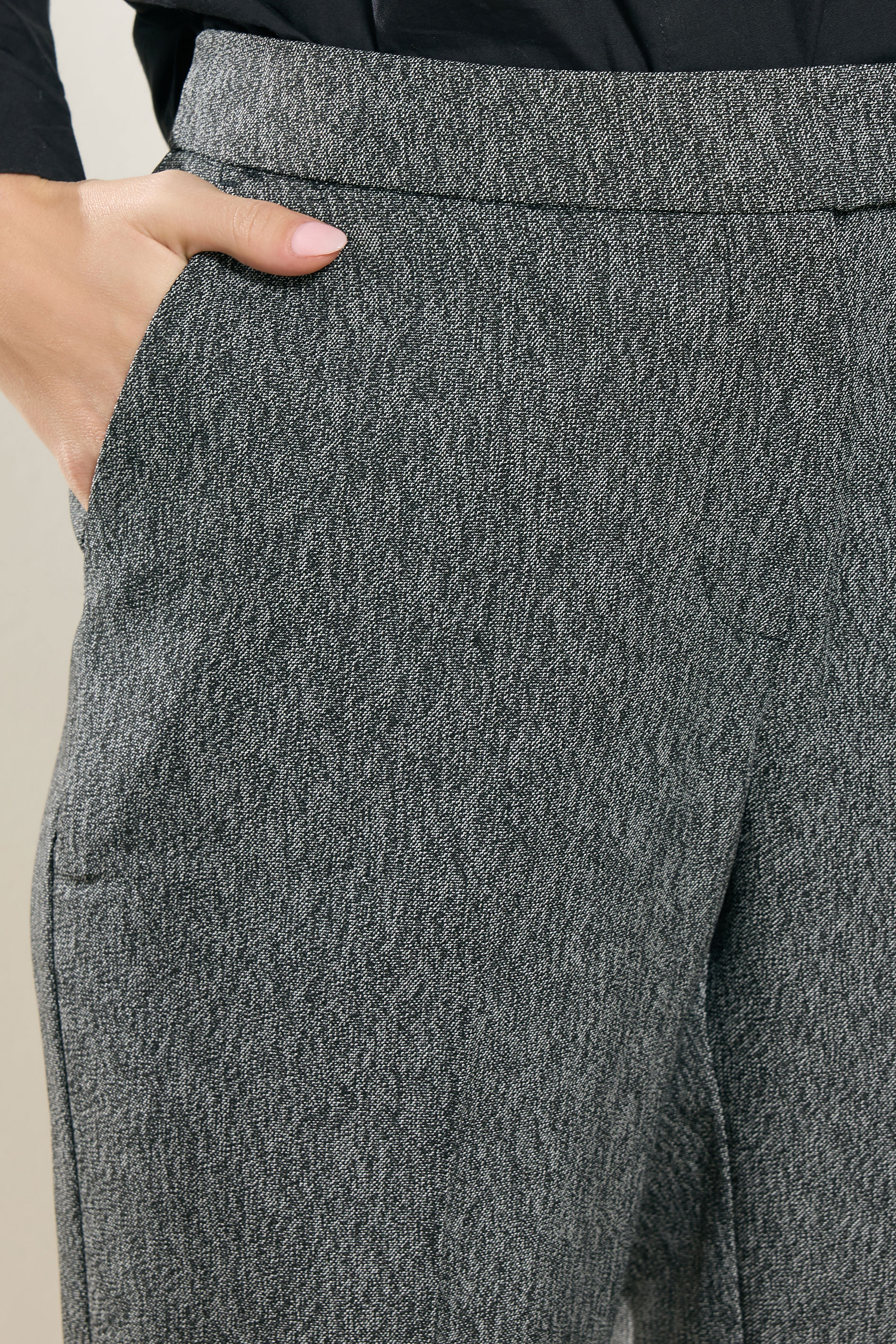 M&Co Grey Tapered Trousers | M&Co 4