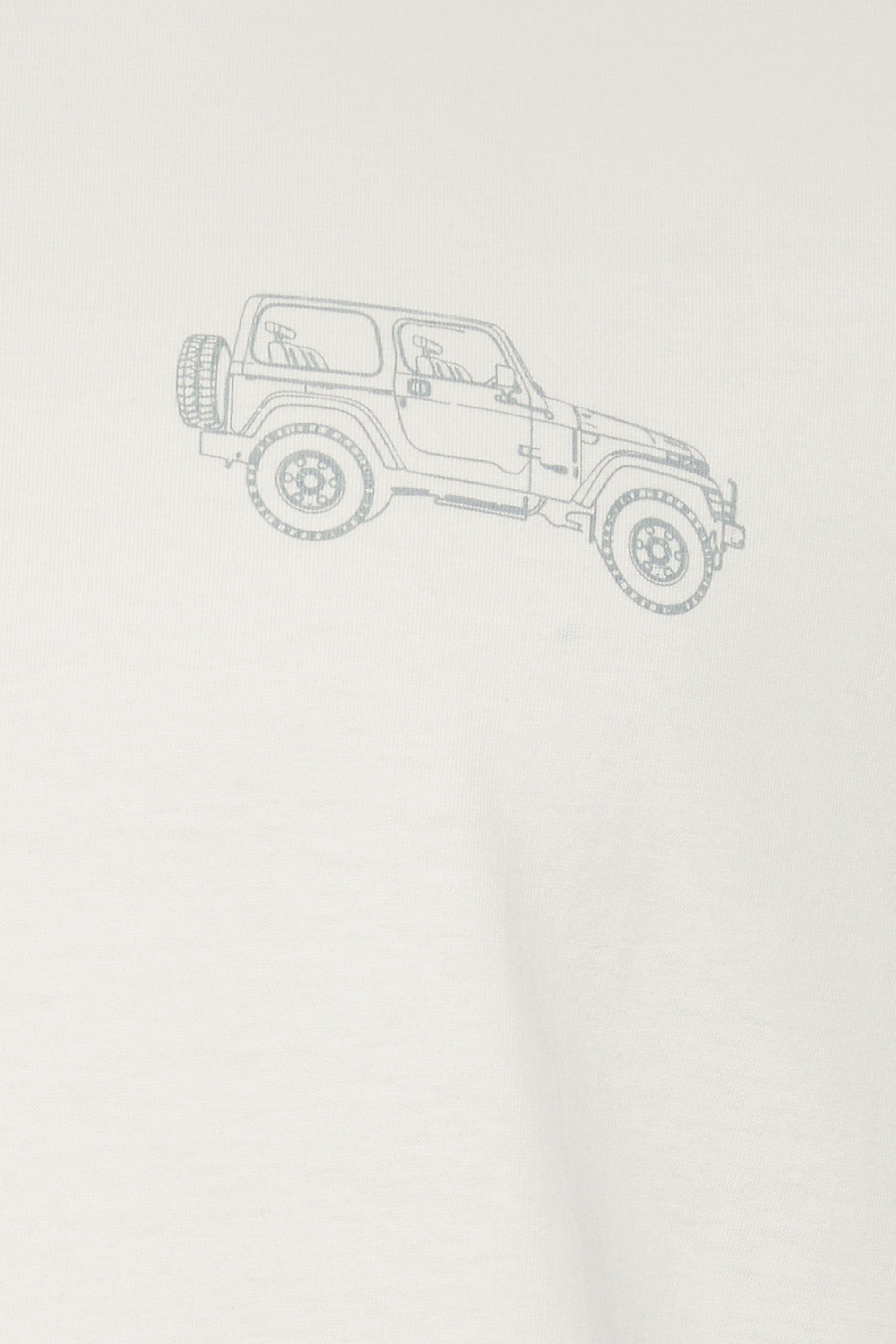 BadRhino White Extra Long 'Forever Off-Roader' Tee | BadRhino 8