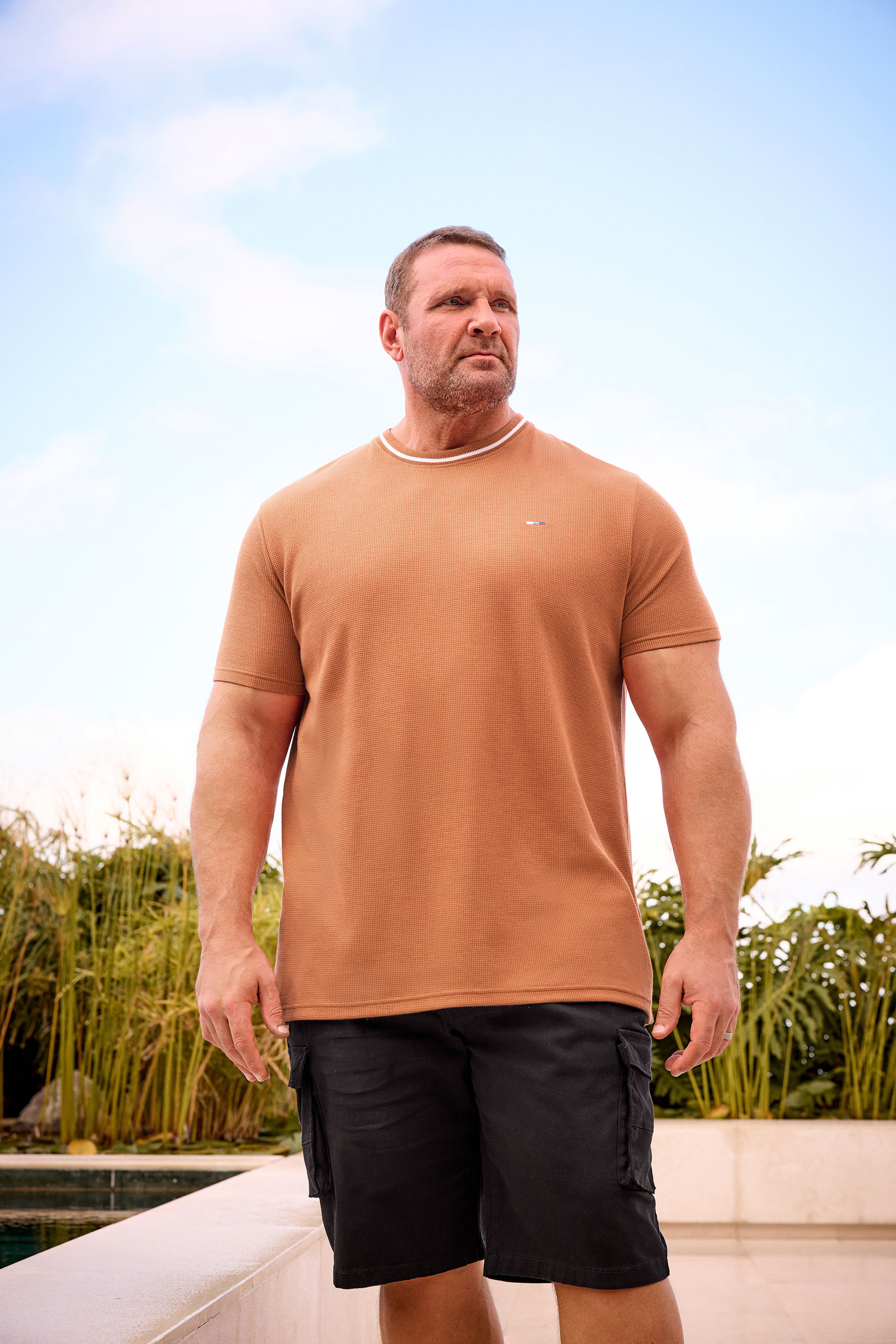 BadRhino Black Stretch Cargo Shorts | BadRhino 3
