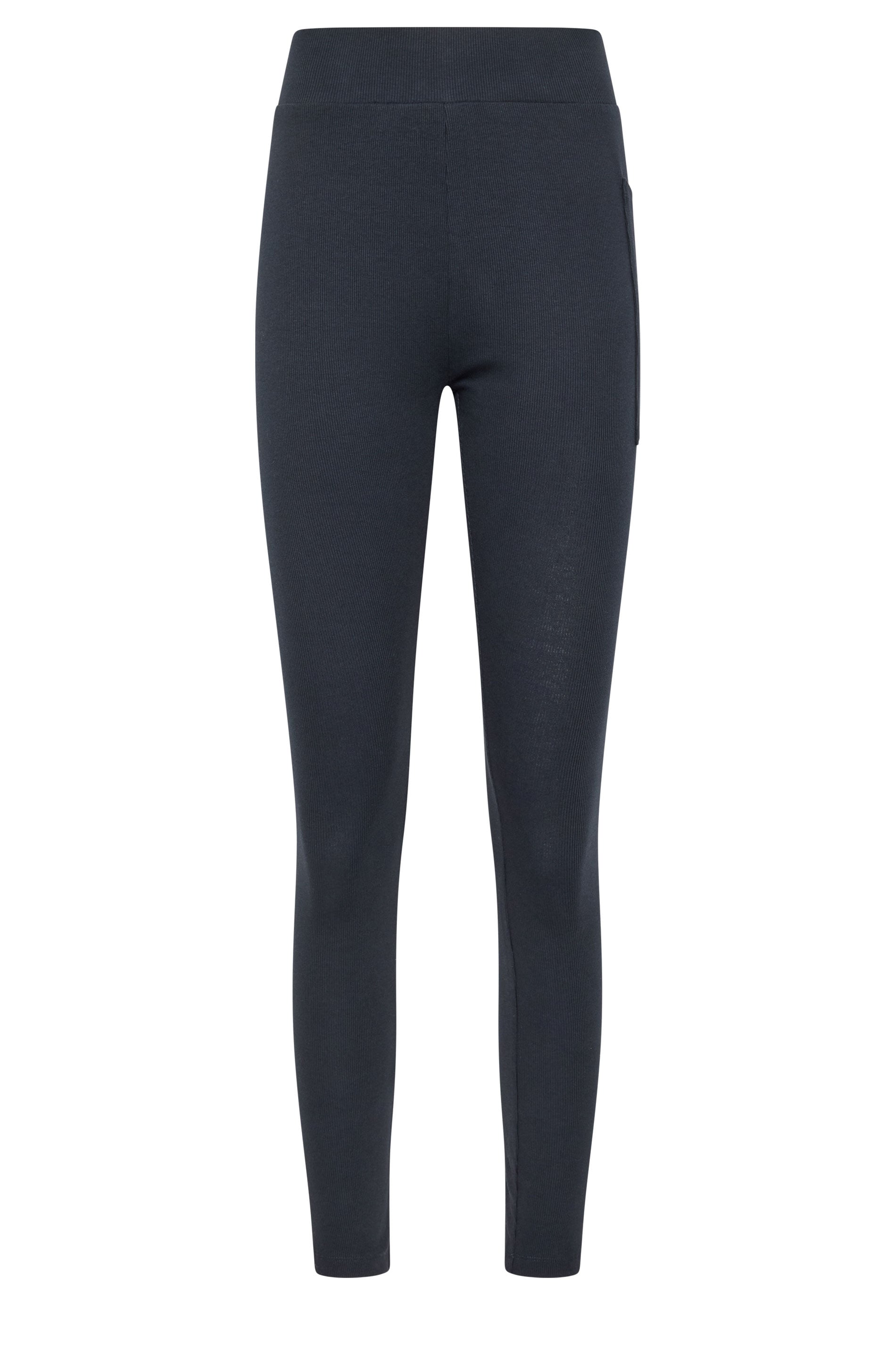 LTS Tall Women's Navy Blue Ribbed Pocket Leggings | Long Tall Sally 5