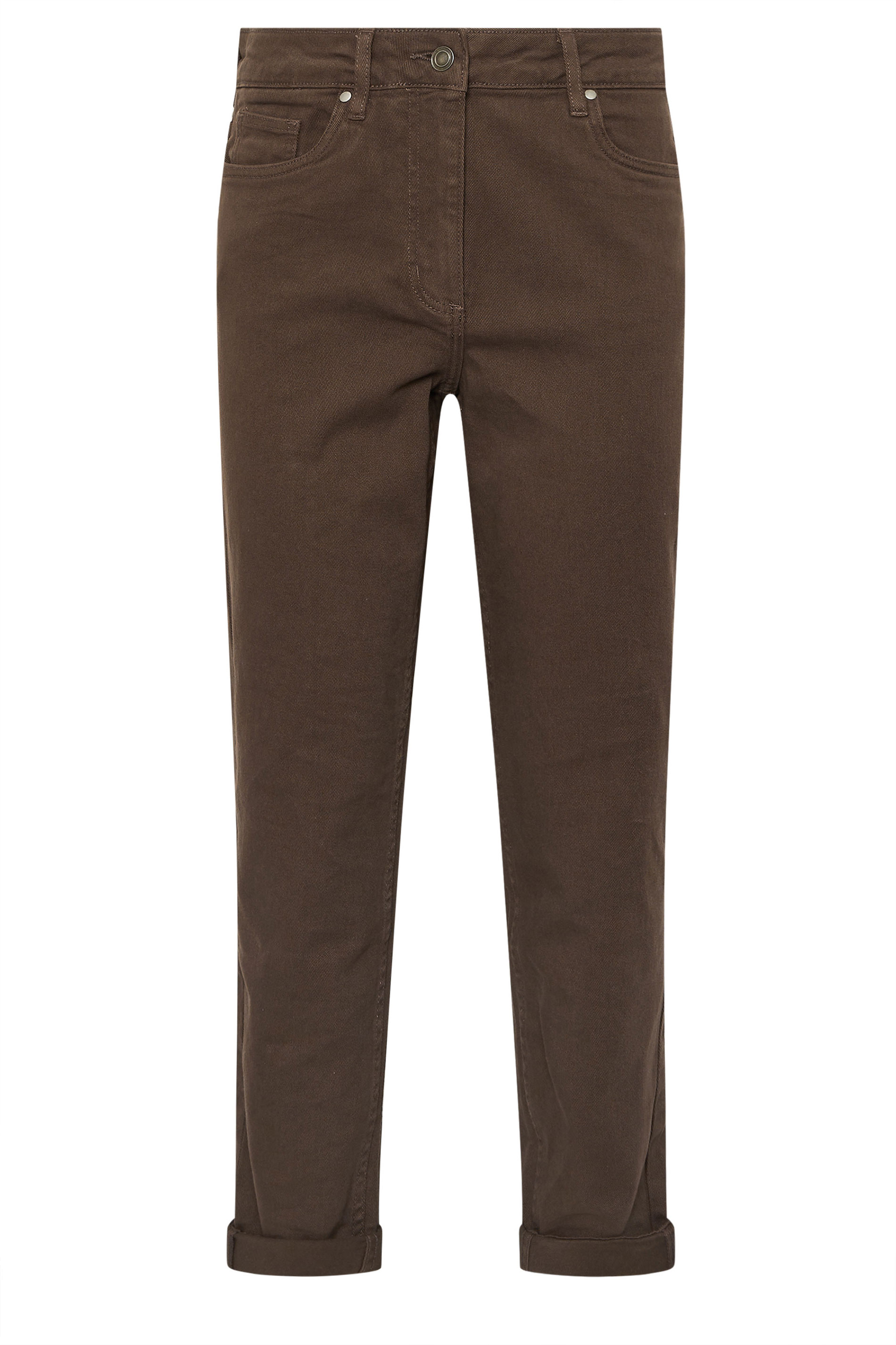 M&Co Chocolate Brown Mom Jeans | M&Co 6