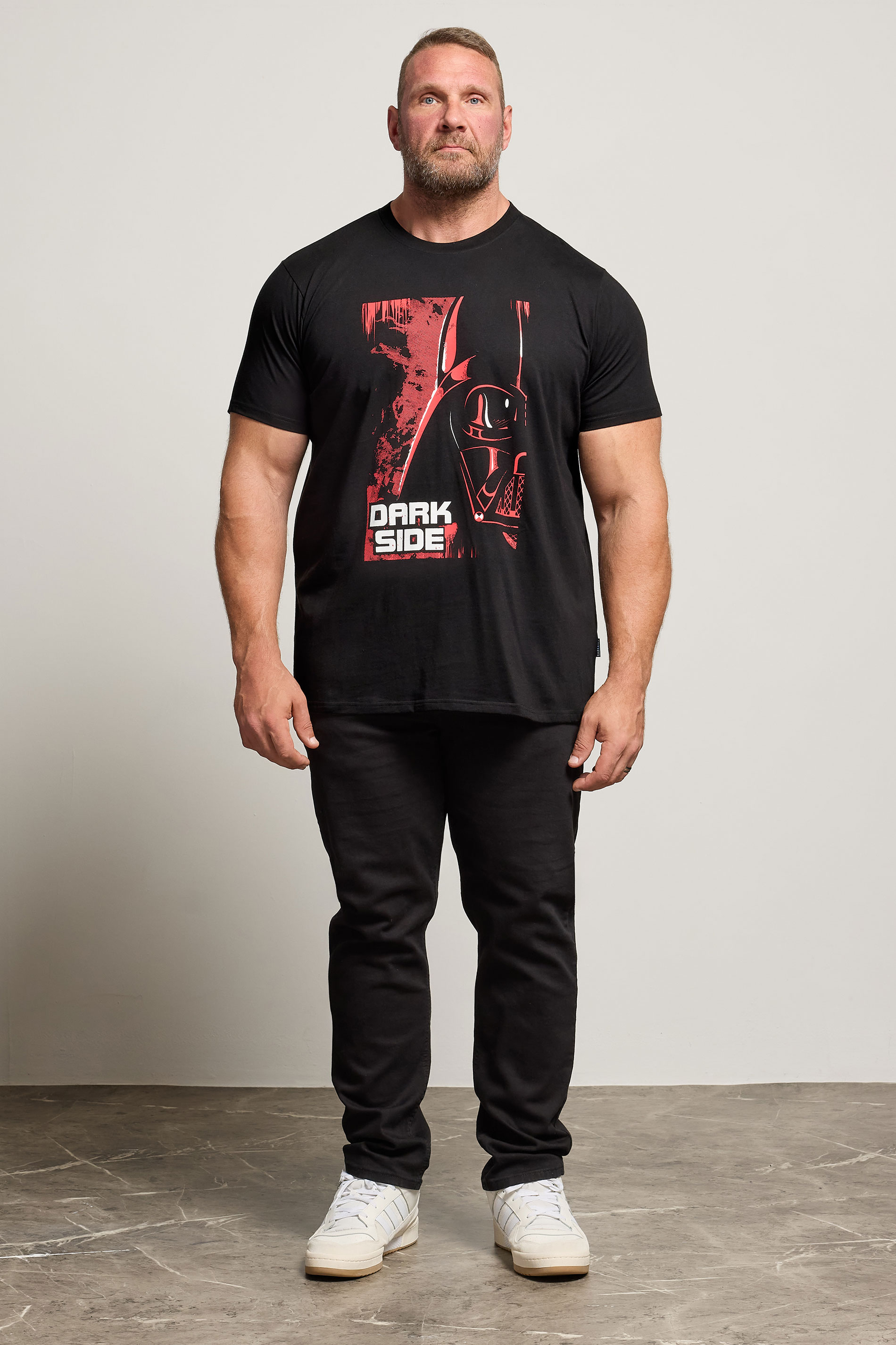 BadRhino Big & Tall Black Star Wars Graphic T-Shirt | BadRhino 1
