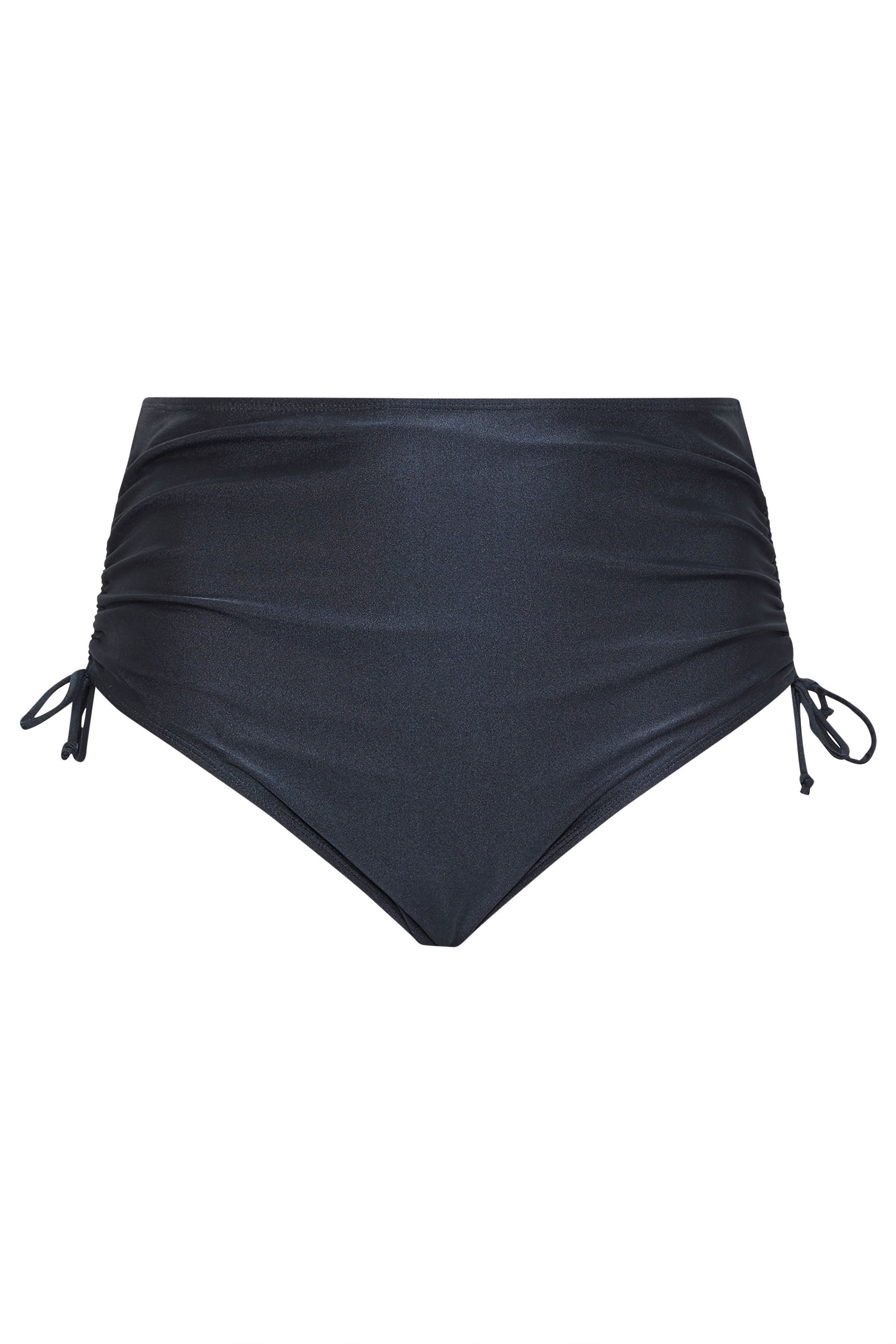YOURS Plus Size Navy Blue Super High Waisted Tummy Control Bikini Briefs | Yours Clothing 6