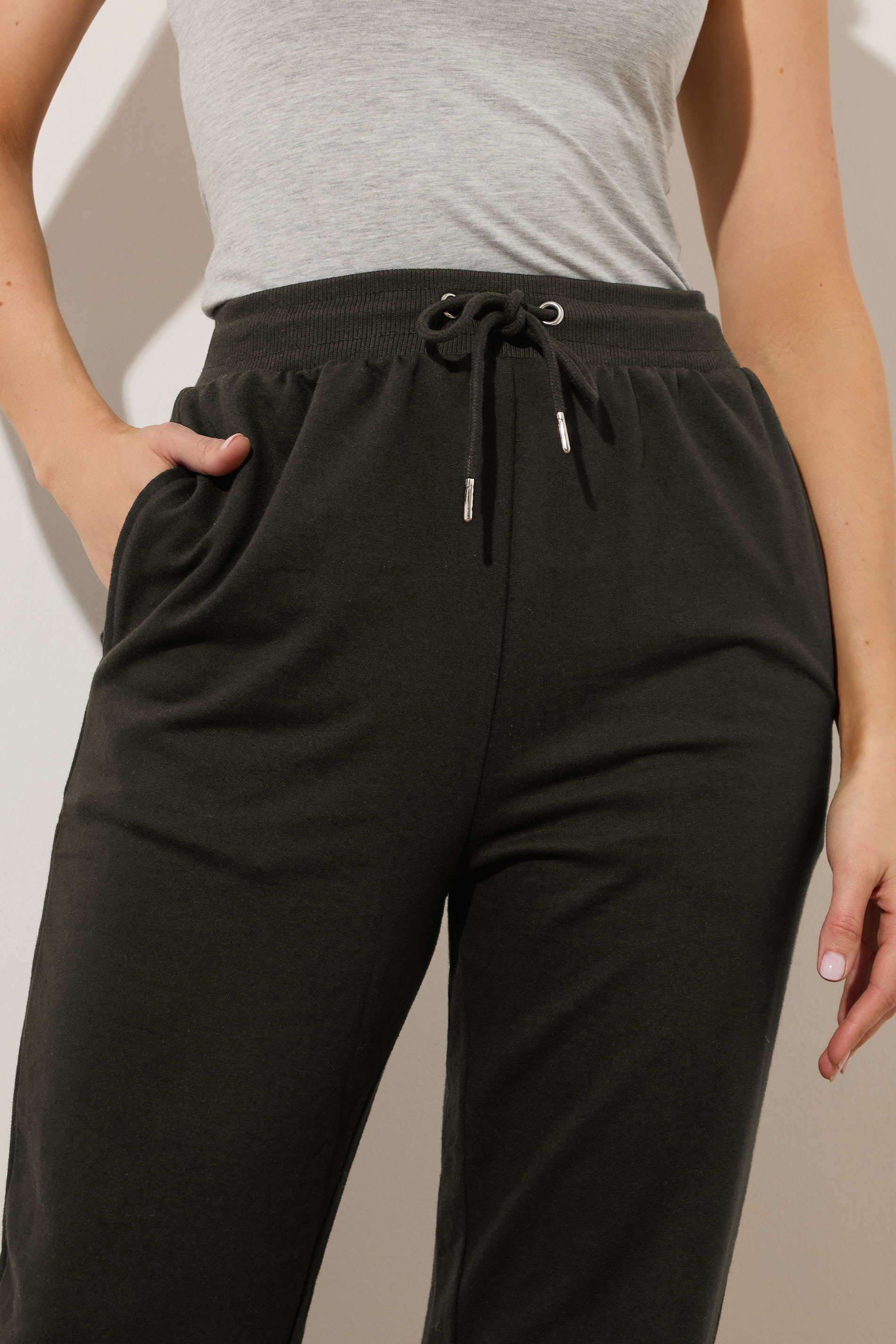 LTS Tall 2 PACK Black Basic Joggers | Long Tall Sally  5