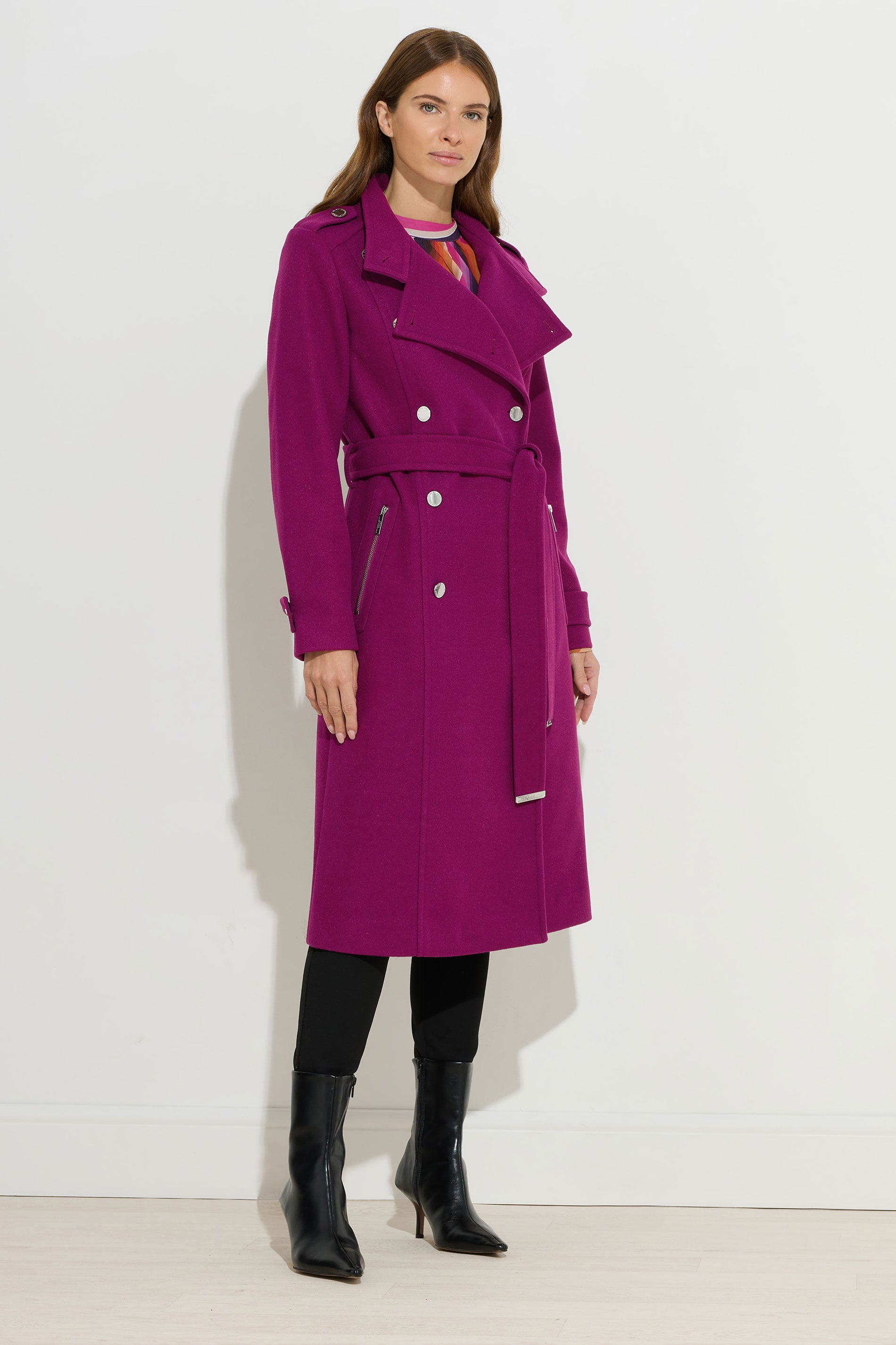STAR Purple Military Maxi Coat | StarByJM 2