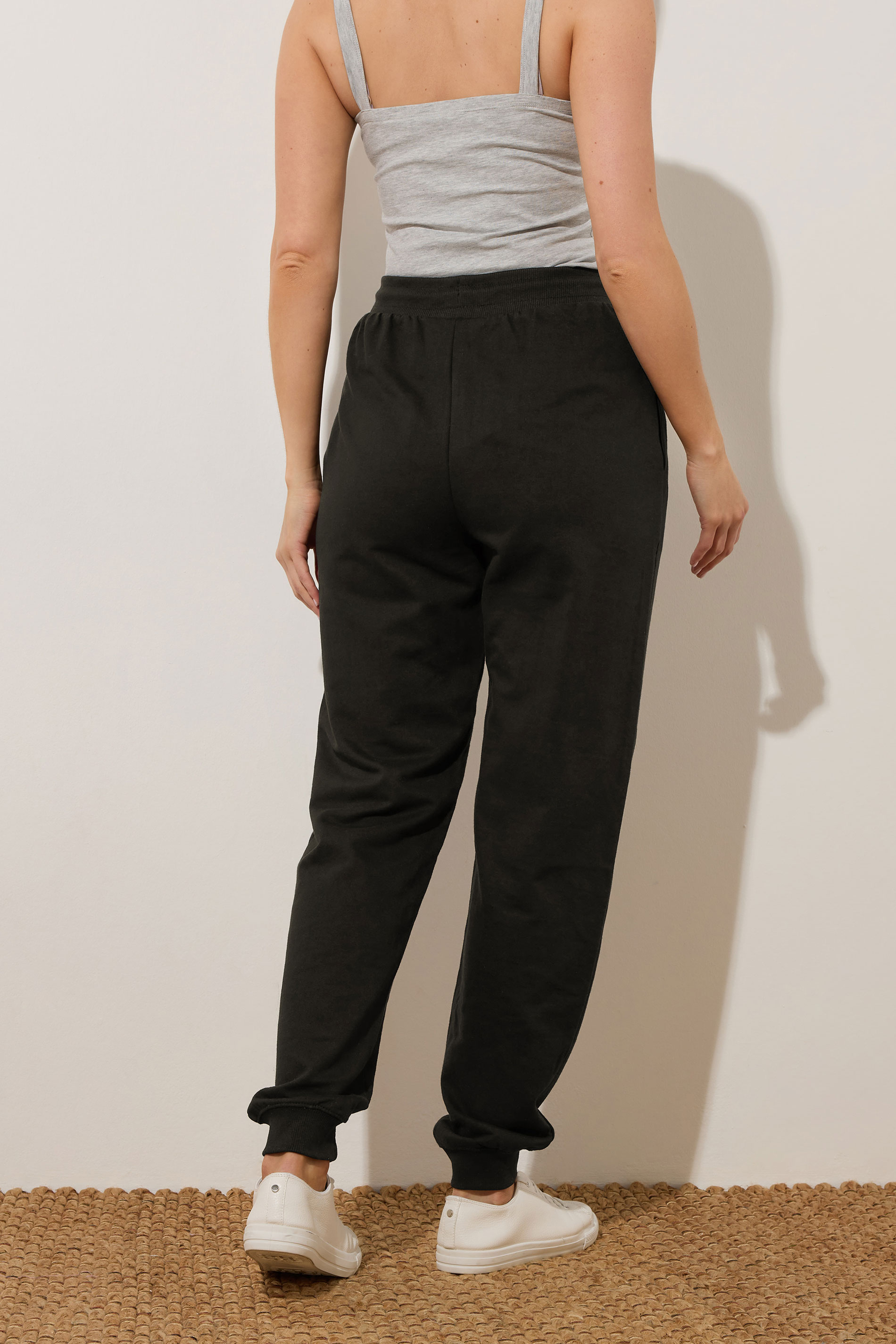 LTS Tall 2 PACK Black Basic Joggers | Long Tall Sally  4