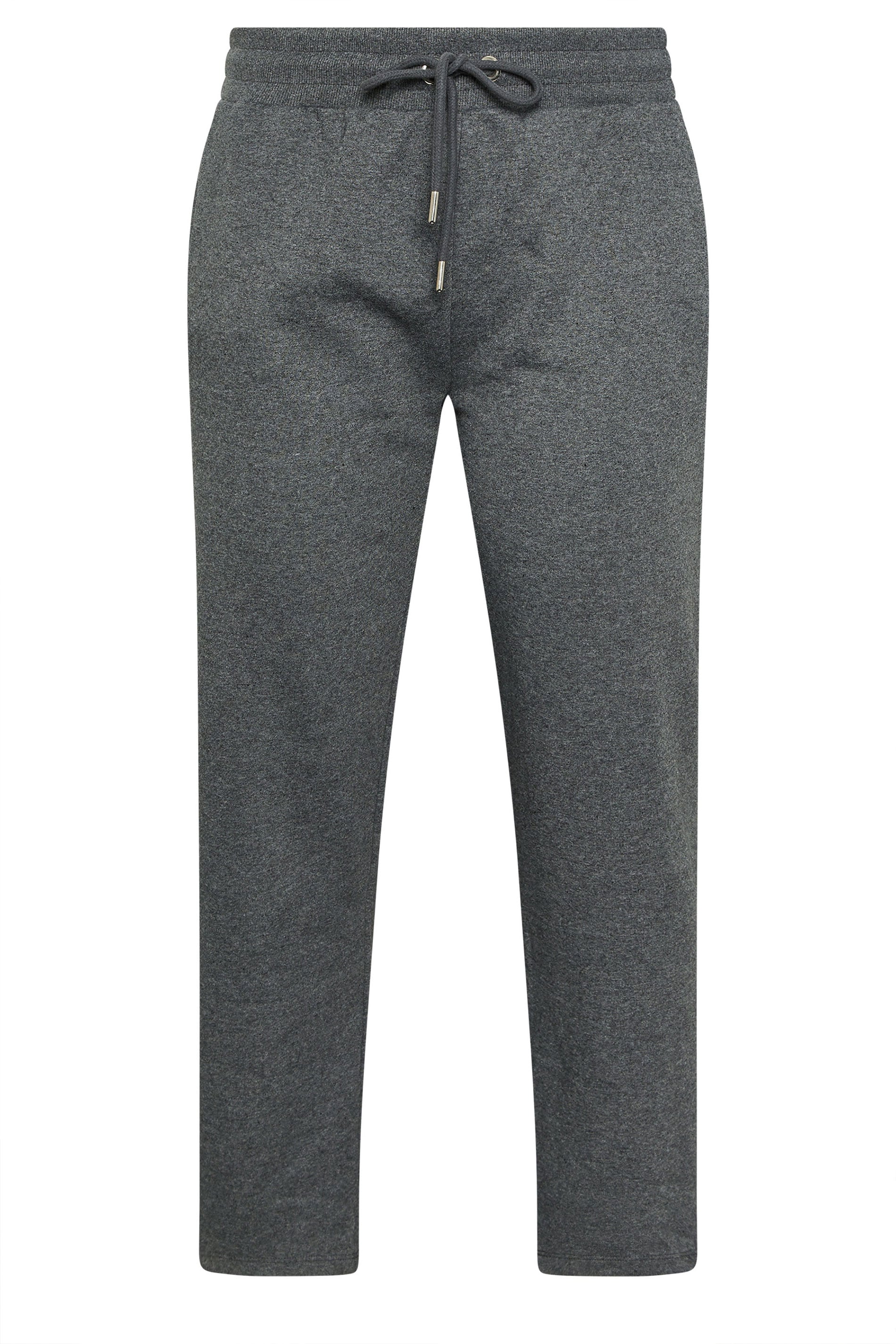 YOURS Plus Size Grey Tie Straight Leg Joggers | Yours Clothing 5