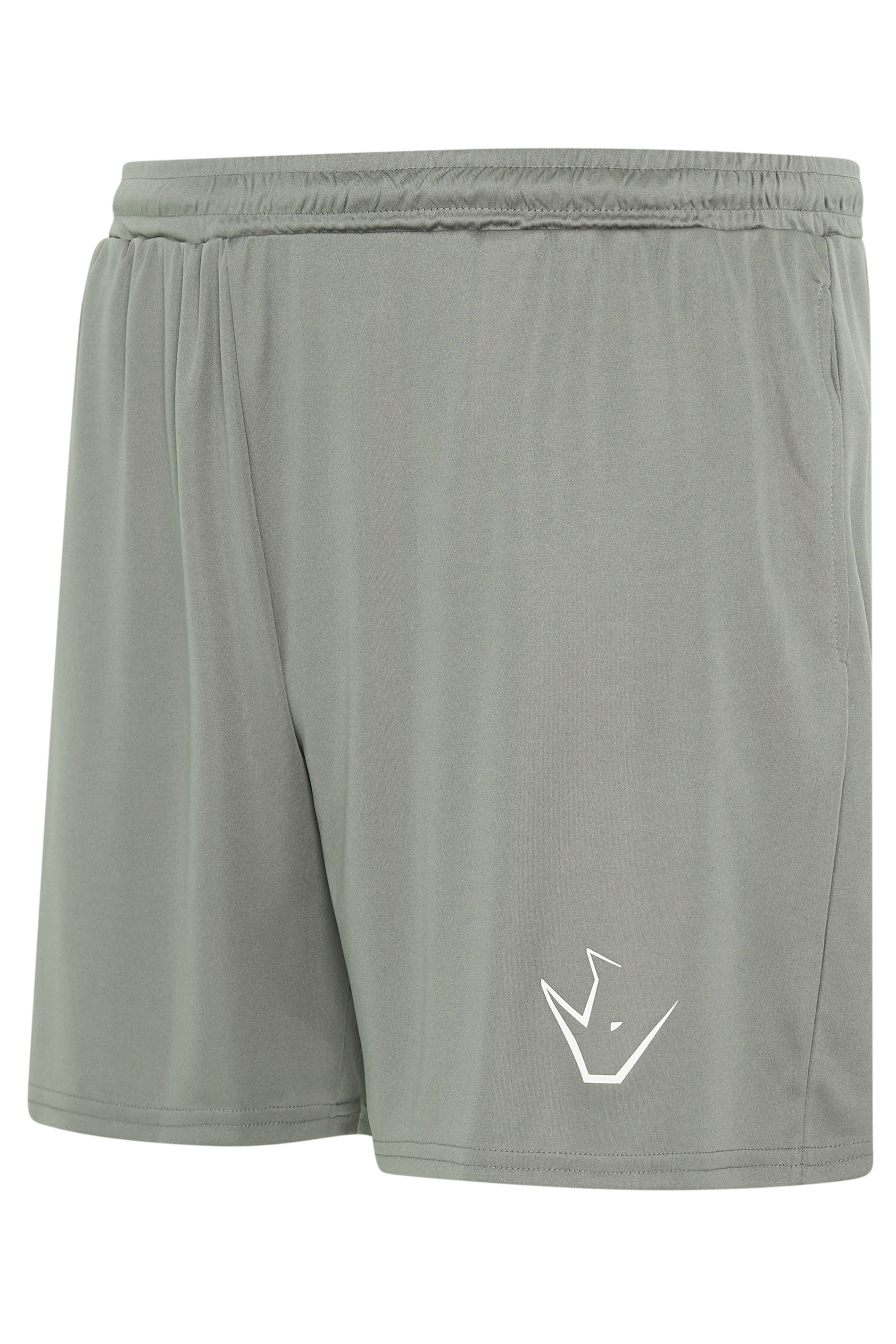 IronRhino Big & Tall Grey Lightweight Performance Shorts | BadRhino 7