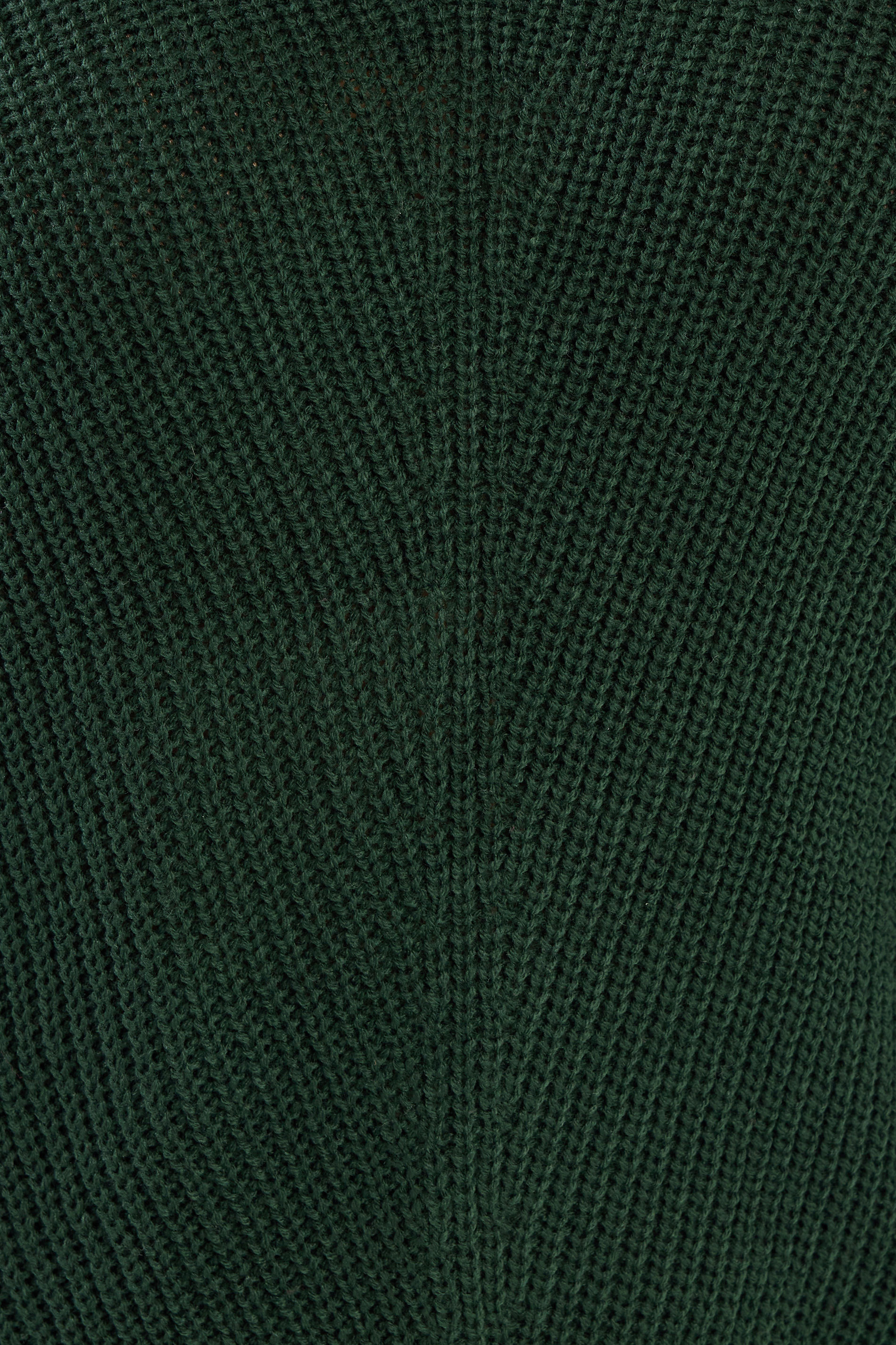 YOURS Plus Size Dark Green Essential Knitted Jumper | Yours Clothing 5