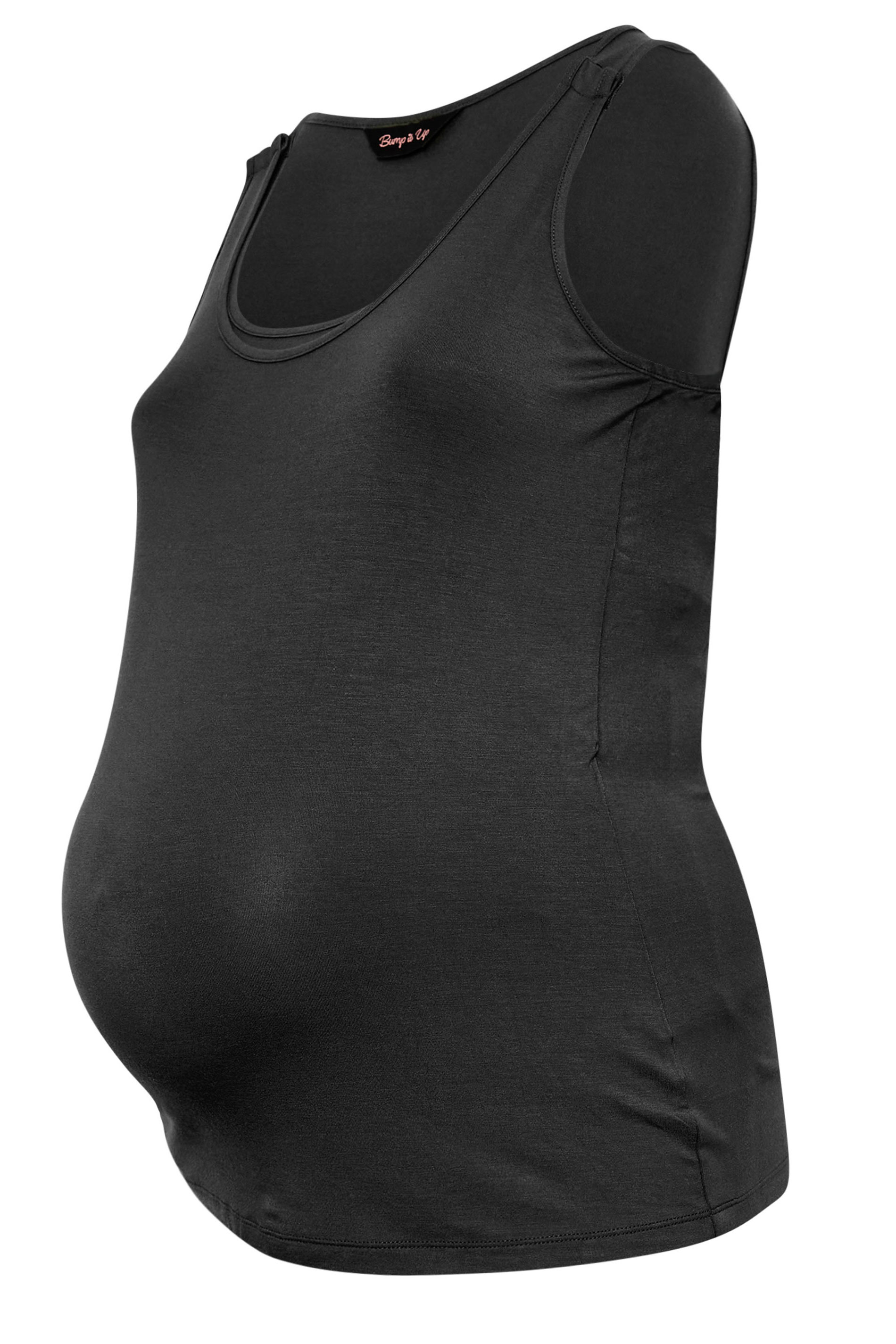  BUMP IT UP MATERNITY Plus Size Black Essentials Kit | Yours Clothing 11