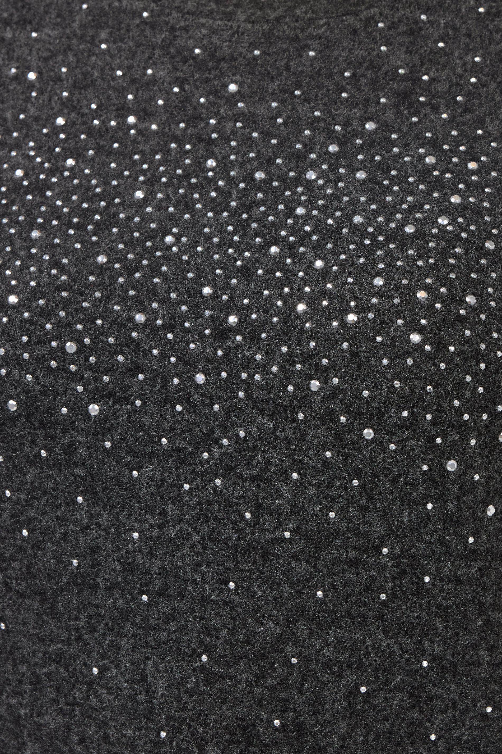 YOURS Plus Size Charcoal Grey Studded Jumper | Yours Clothing 4