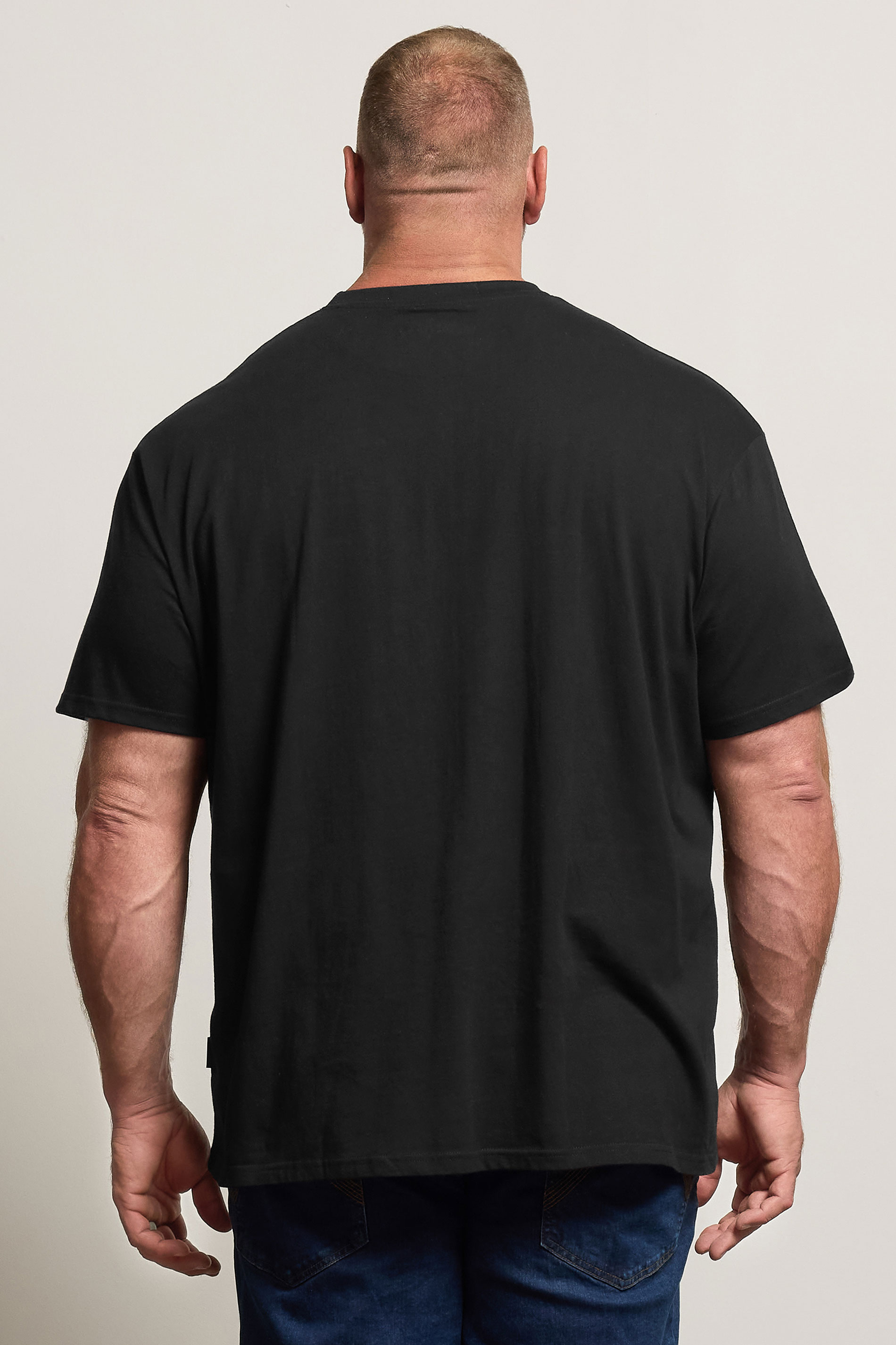 BadRhino Big & Tall Black Motörhead Graphic T-Shirt | BadRhino 2