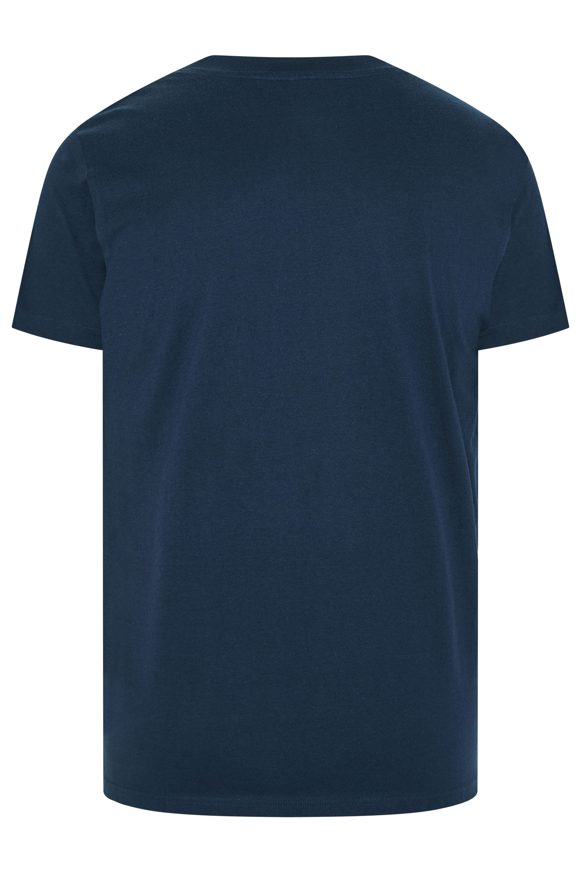 BadRhino Big & Tall Navy Blue Extra Long 'My BBQ' Graphic T-Shirt | BadRhino 6