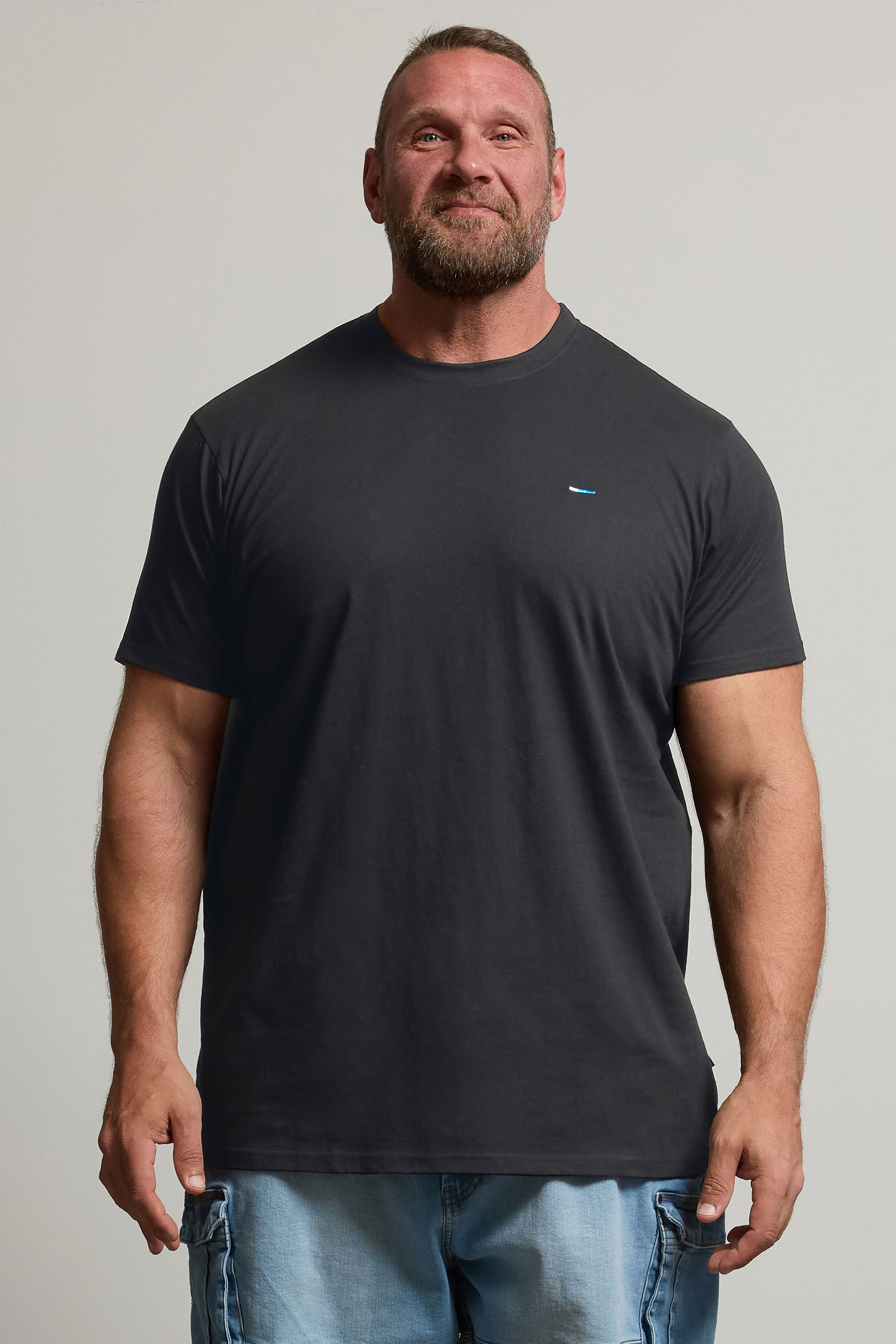 BadRhino Big & Tall Black/Blue/Red/Green/Navy 5 Pack Extra Long T-Shirts | BadRhino 4