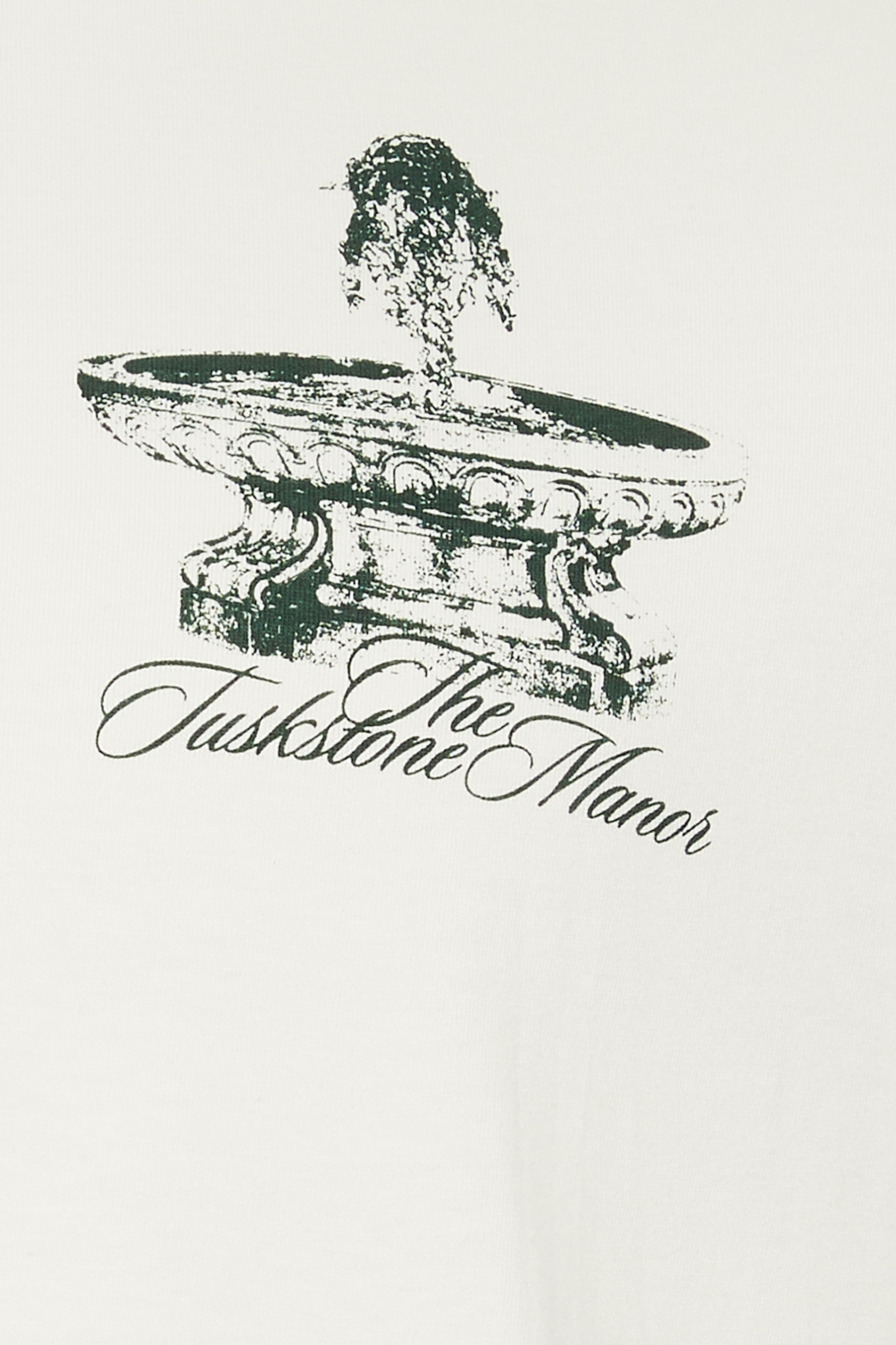 BadRhino Big & Tall White Extra Long 'The Tuskstone Manor' Graphic T-Shirt | BadRhino 8